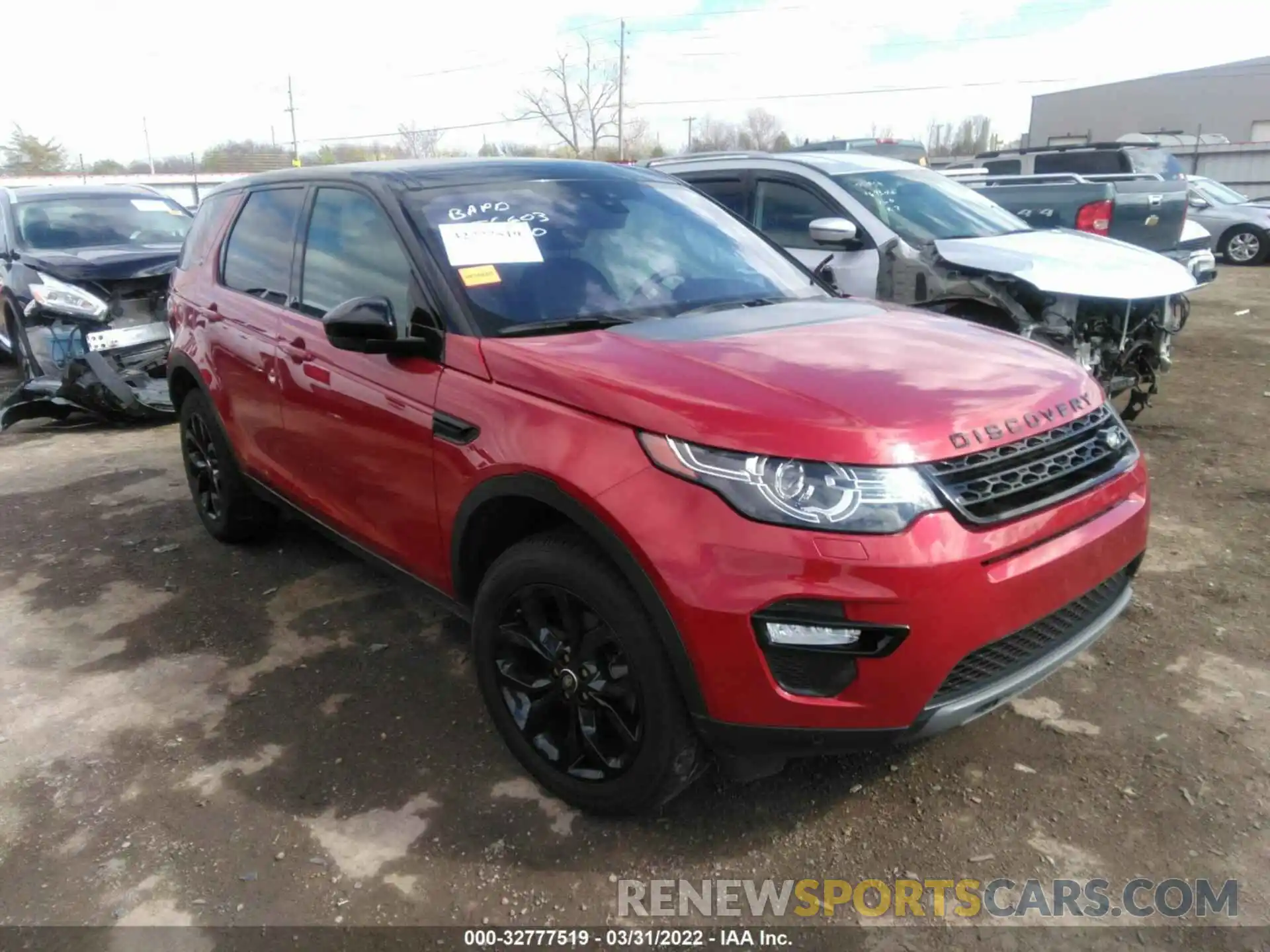 1 Photograph of a damaged car SALCR2FX4KH804771 LAND ROVER DISCOVERY SPORT 2019