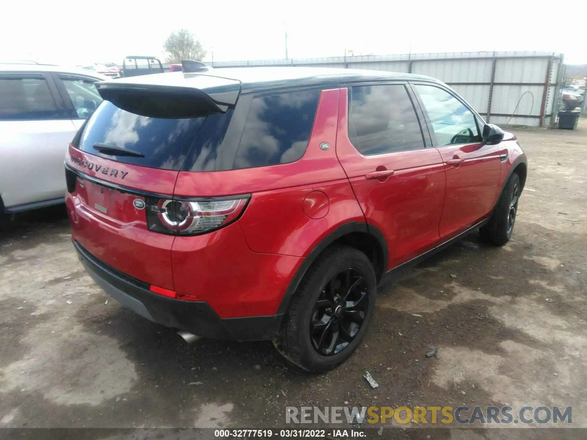 4 Photograph of a damaged car SALCR2FX4KH804771 LAND ROVER DISCOVERY SPORT 2019