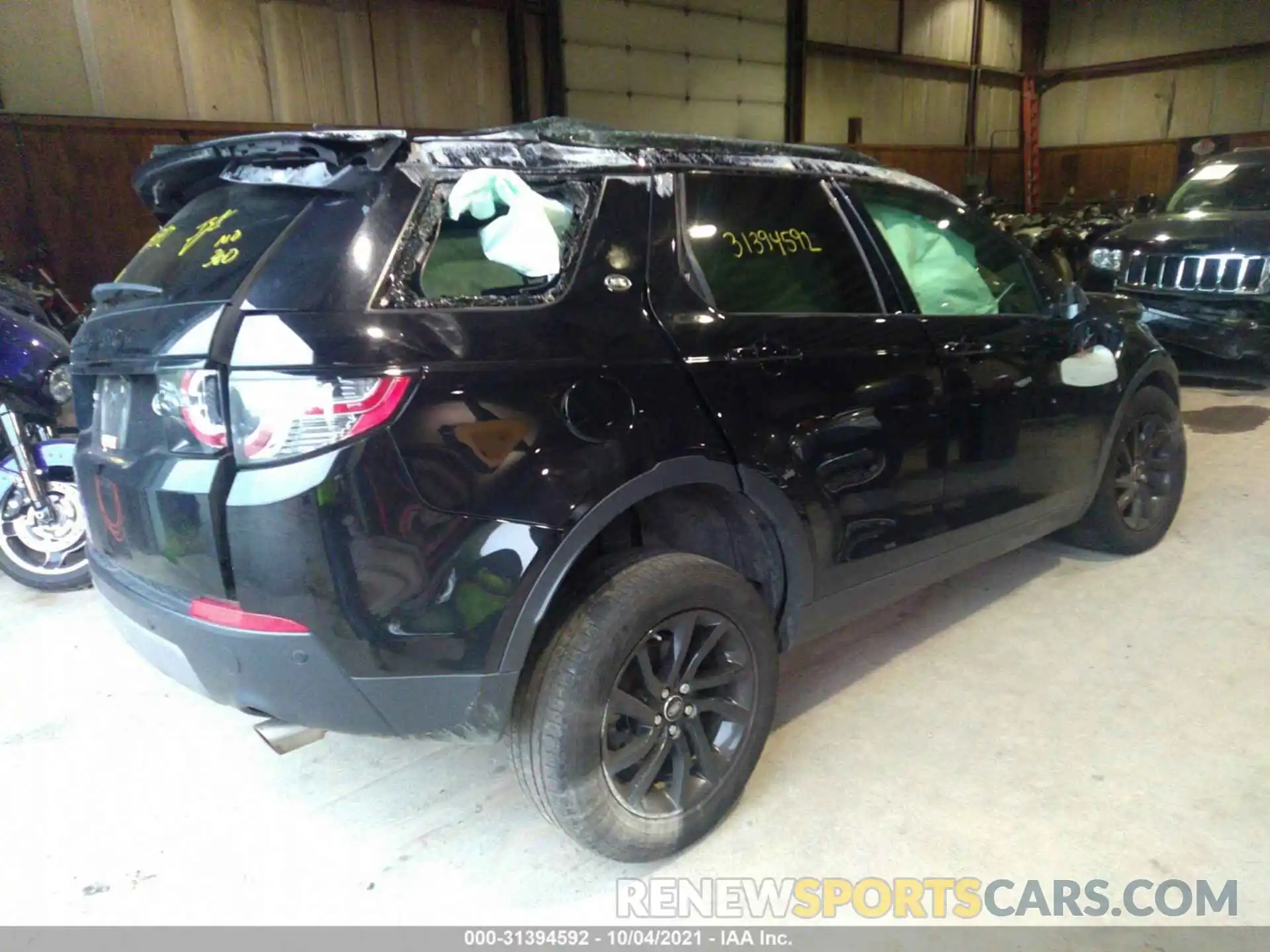 4 Photograph of a damaged car SALCR2FX4KH819075 LAND ROVER DISCOVERY SPORT 2019