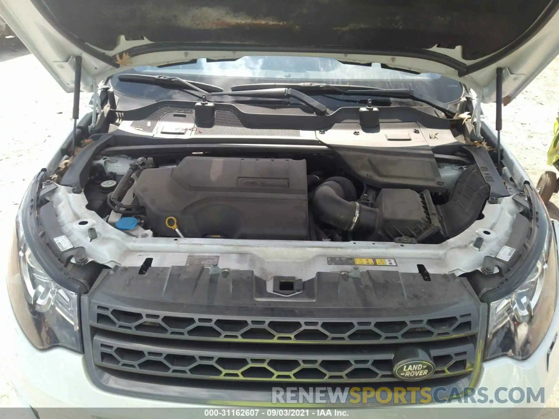 10 Photograph of a damaged car SALCR2FX4KH821313 LAND ROVER DISCOVERY SPORT 2019