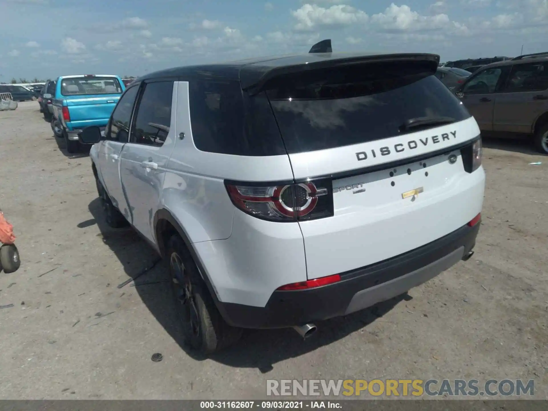 3 Photograph of a damaged car SALCR2FX4KH821313 LAND ROVER DISCOVERY SPORT 2019