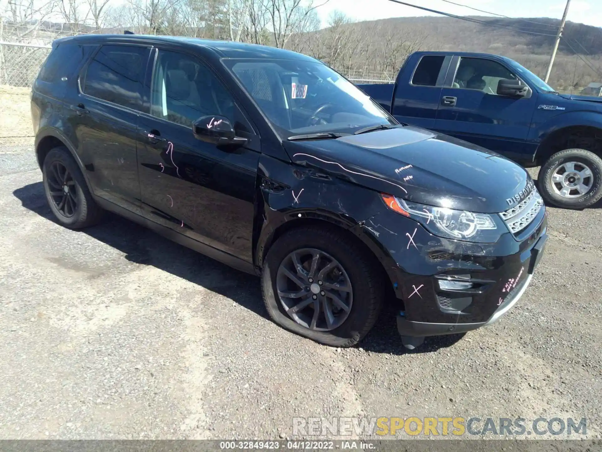 1 Photograph of a damaged car SALCR2FX5KH802480 LAND ROVER DISCOVERY SPORT 2019