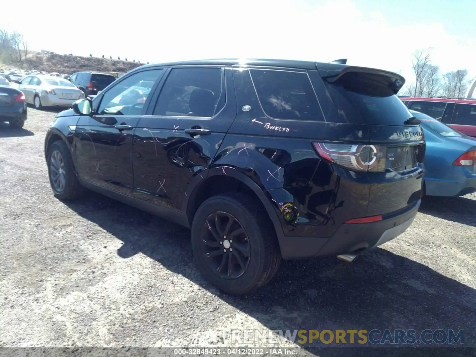 3 Photograph of a damaged car SALCR2FX5KH802480 LAND ROVER DISCOVERY SPORT 2019