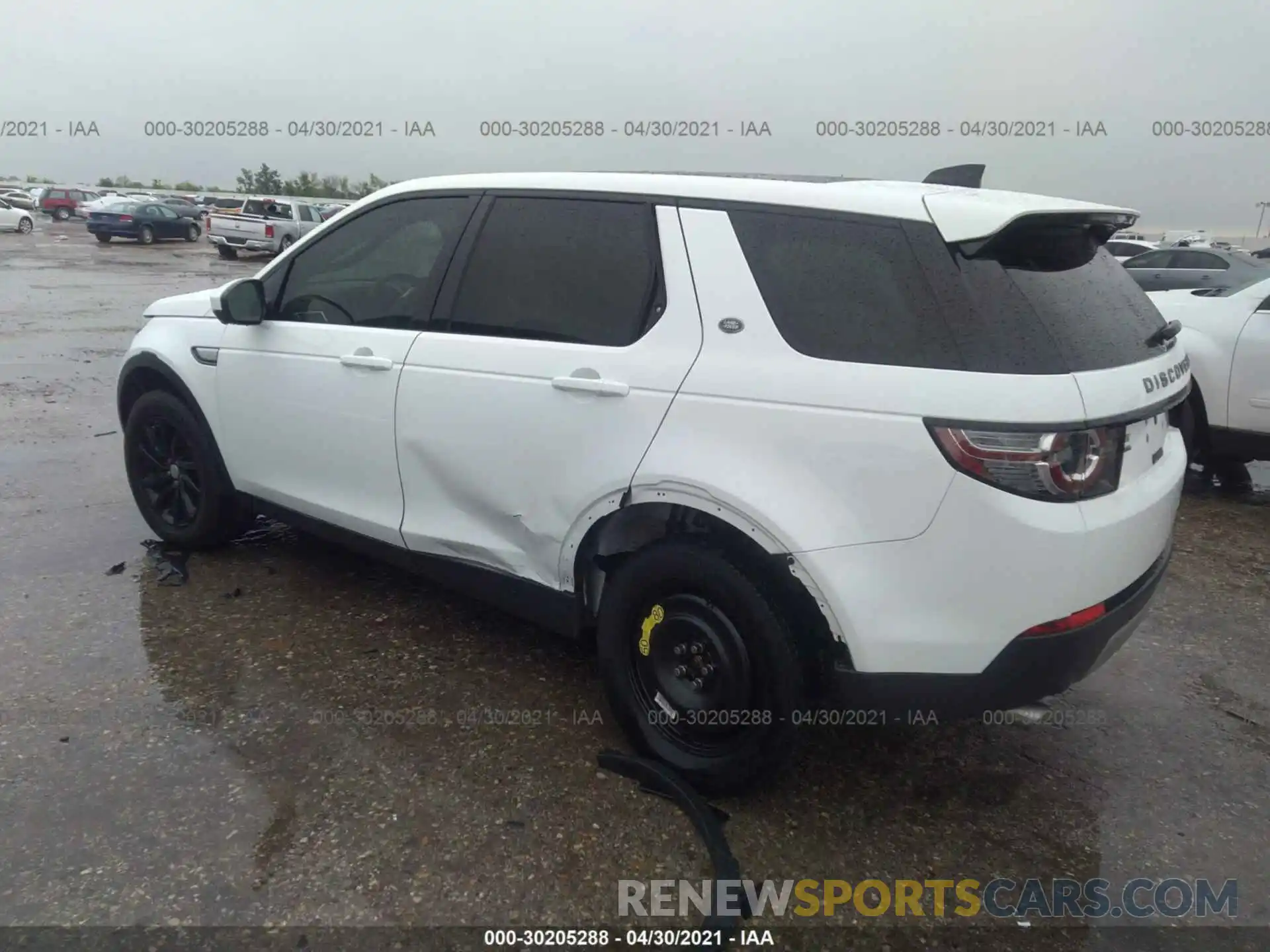 3 Photograph of a damaged car SALCR2FX6KH801712 LAND ROVER DISCOVERY SPORT 2019