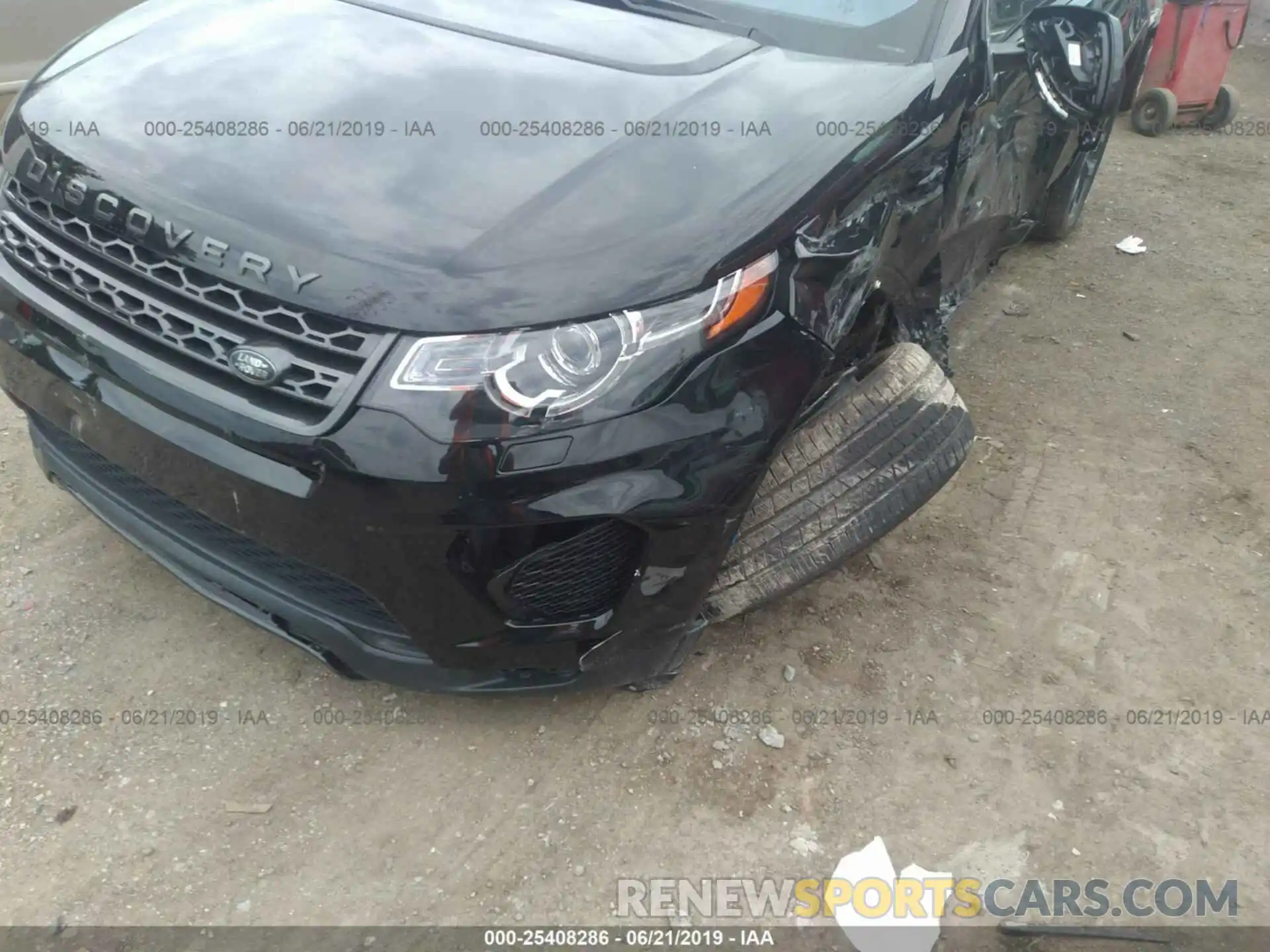 6 Photograph of a damaged car SALCR2FX7KH787805 LAND ROVER DISCOVERY SPORT 2019