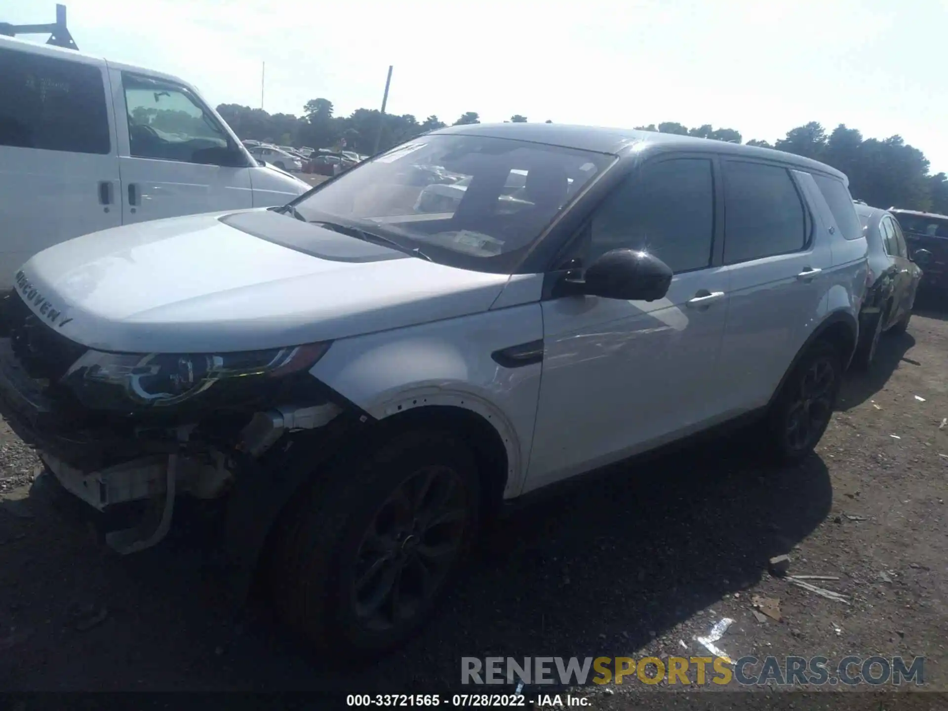 2 Photograph of a damaged car SALCR2FX8KH830077 LAND ROVER DISCOVERY SPORT 2019