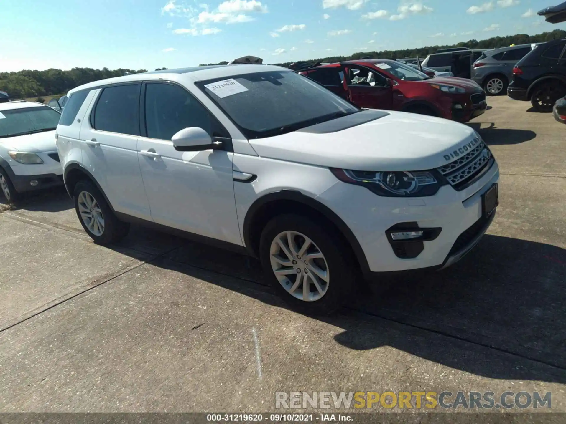 1 Photograph of a damaged car SALCR2FX9KH791015 LAND ROVER DISCOVERY SPORT 2019