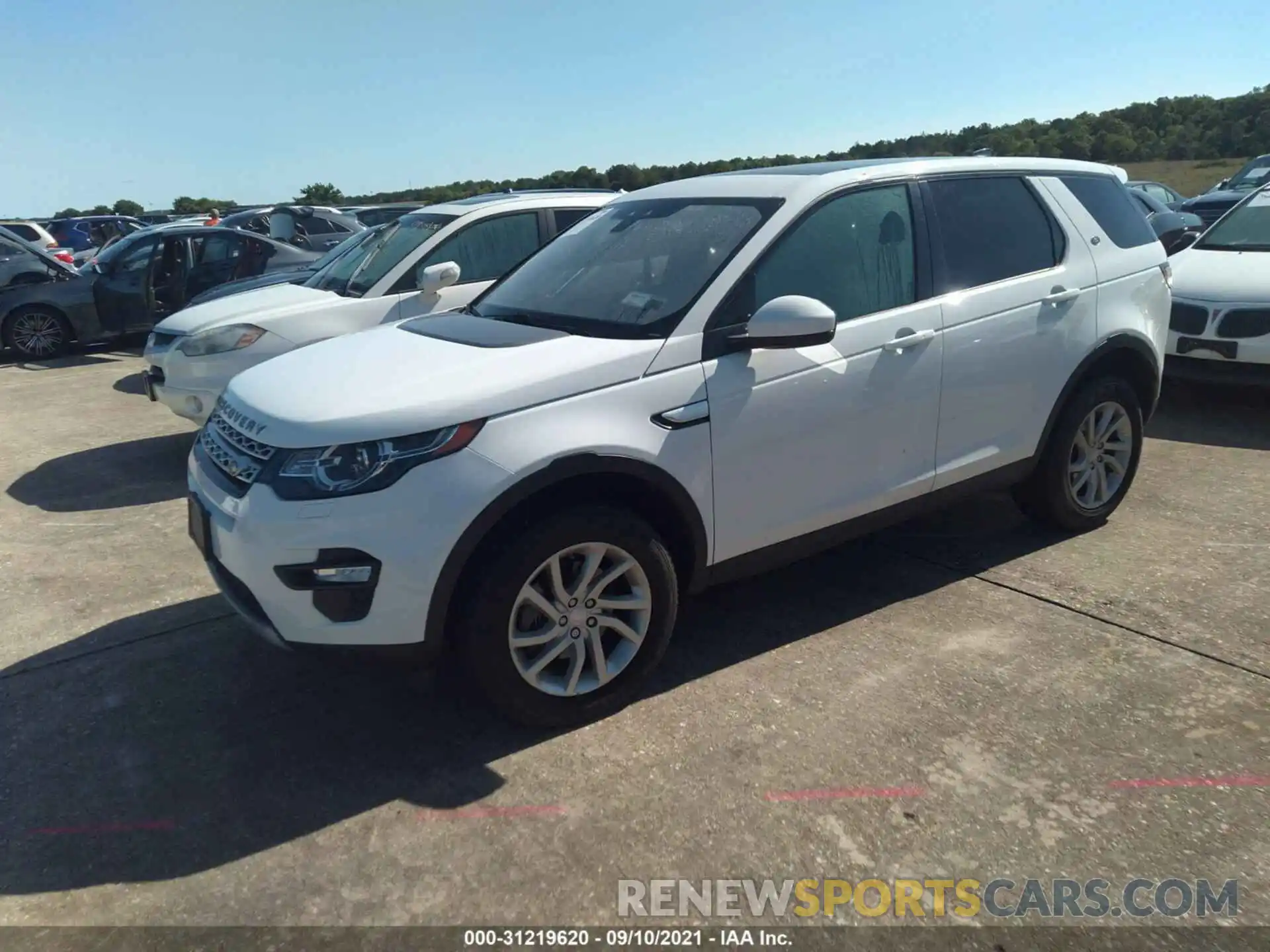 2 Photograph of a damaged car SALCR2FX9KH791015 LAND ROVER DISCOVERY SPORT 2019