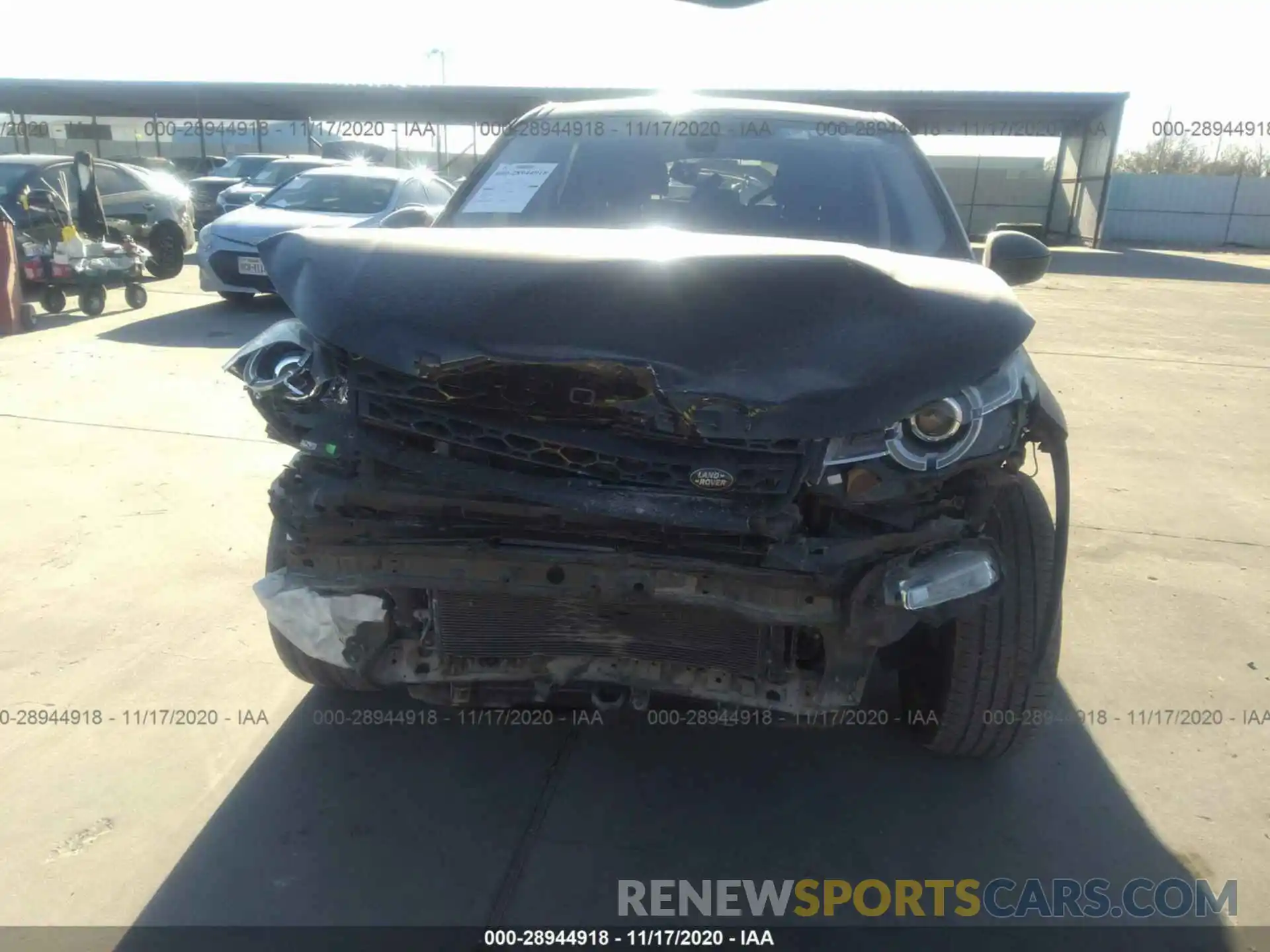 6 Photograph of a damaged car SALCR2FX9KH810985 LAND ROVER DISCOVERY SPORT 2019