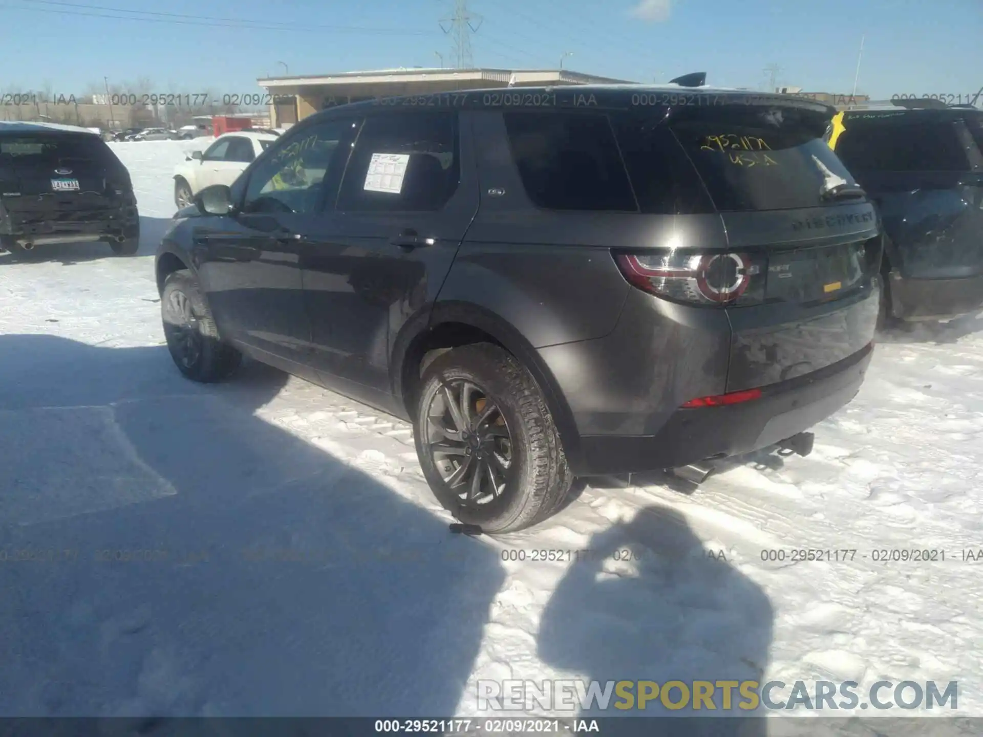 3 Photograph of a damaged car SALCR2FX9KH818469 LAND ROVER DISCOVERY SPORT 2019