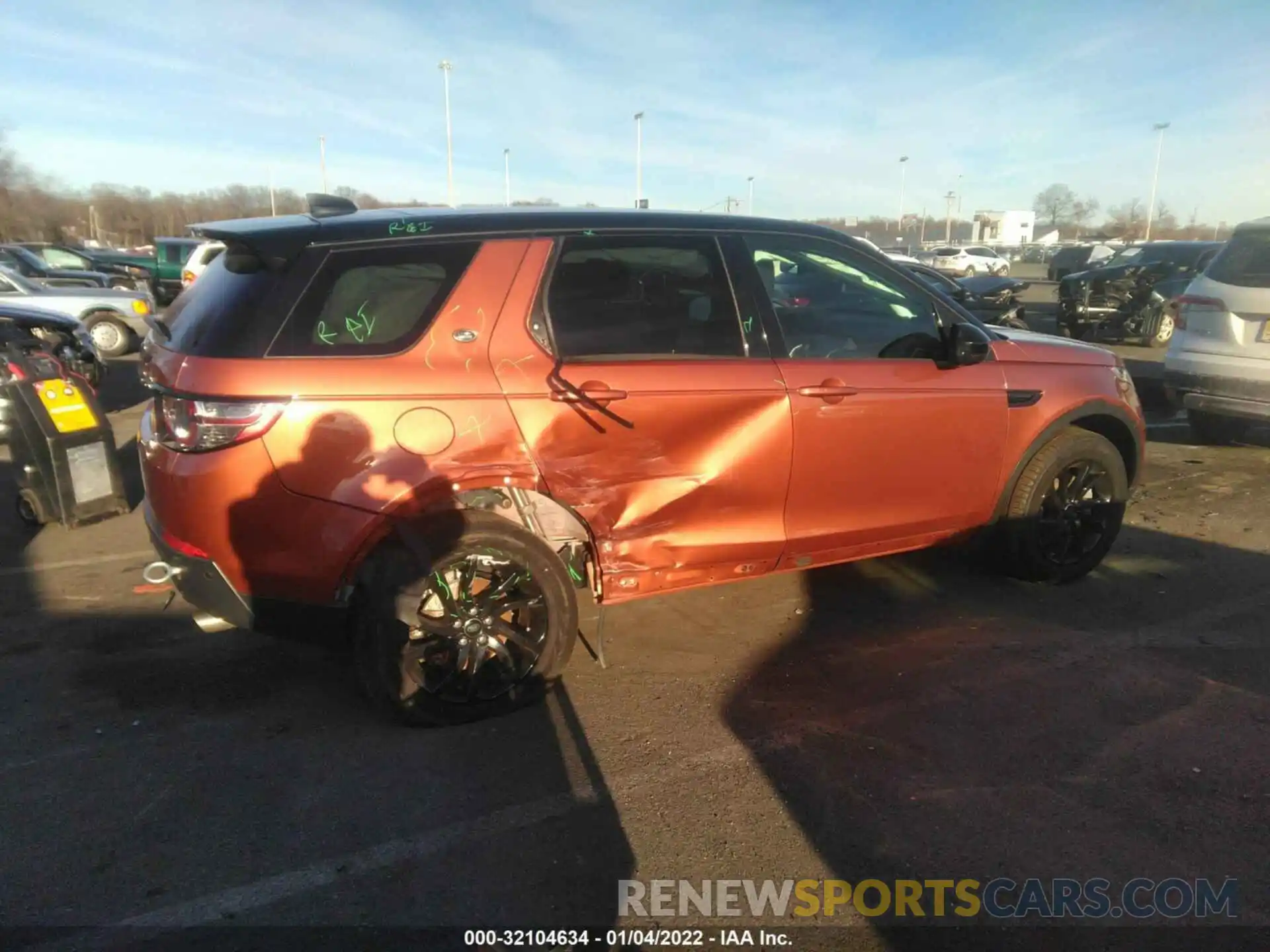 6 Photograph of a damaged car SALCR2FX9KH821386 LAND ROVER DISCOVERY SPORT 2019