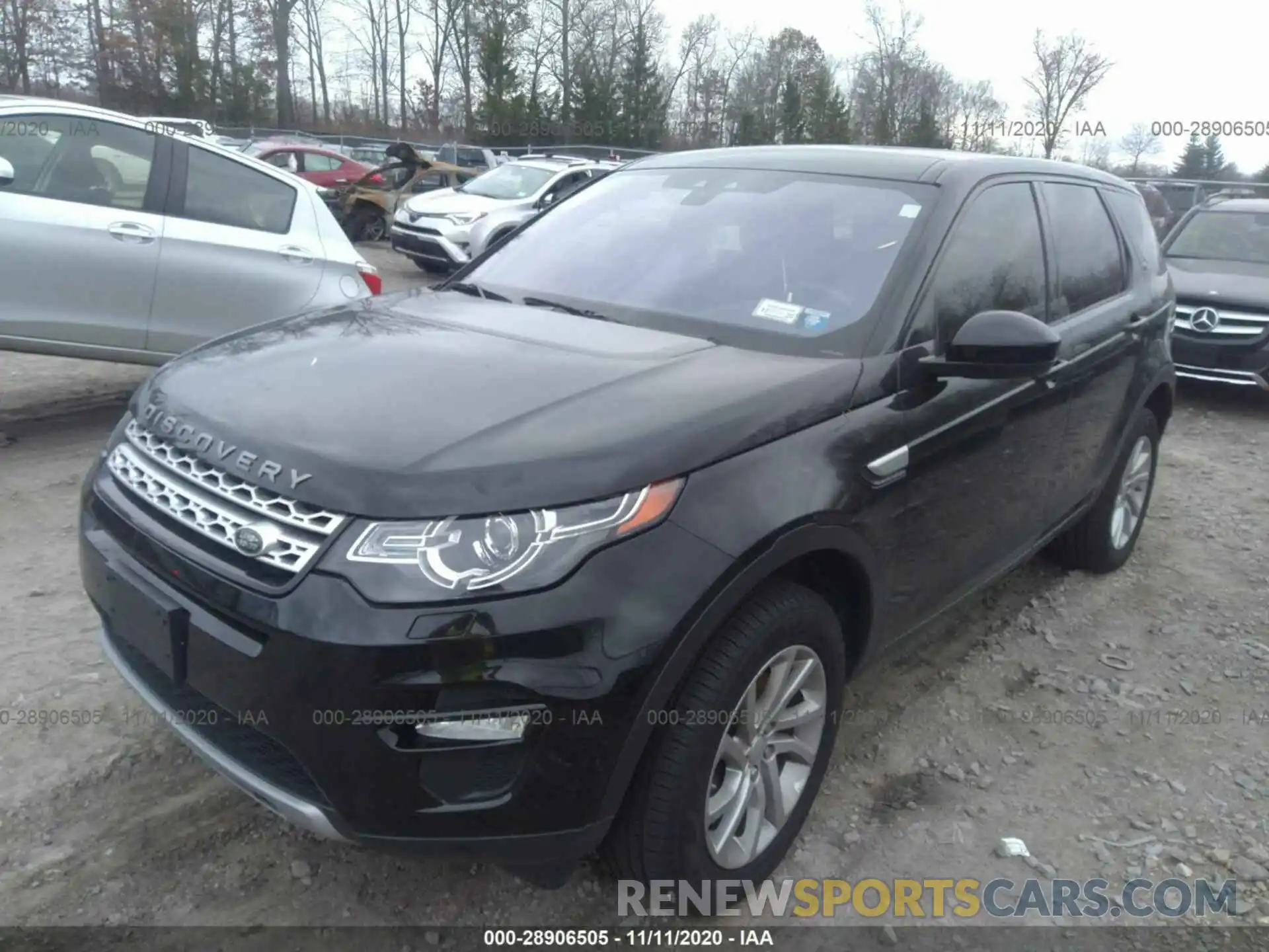 2 Photograph of a damaged car SALCR2FXXKH817668 LAND ROVER DISCOVERY SPORT 2019