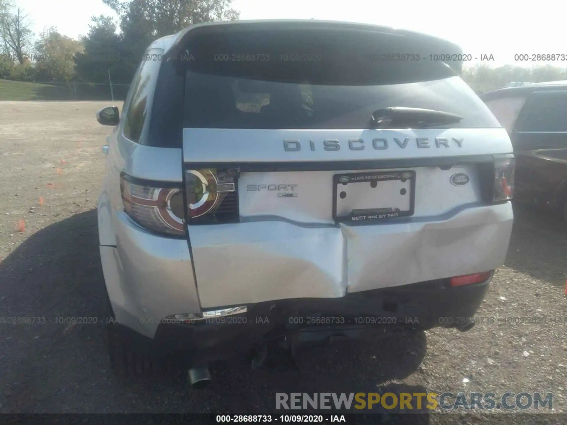 6 Photograph of a damaged car SALCR2FXXKH818903 LAND ROVER DISCOVERY SPORT 2019
