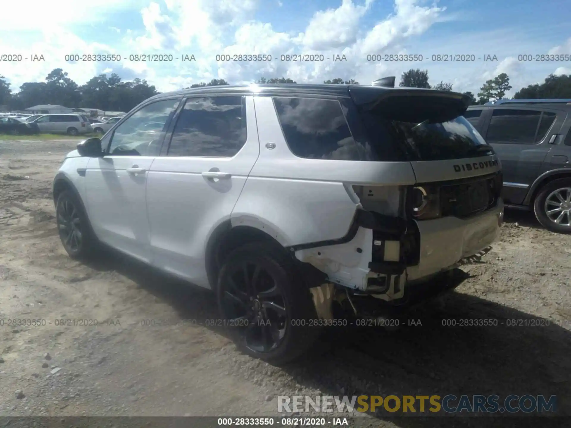 3 Photograph of a damaged car SALCR2GX1KH807318 LAND ROVER DISCOVERY SPORT 2019
