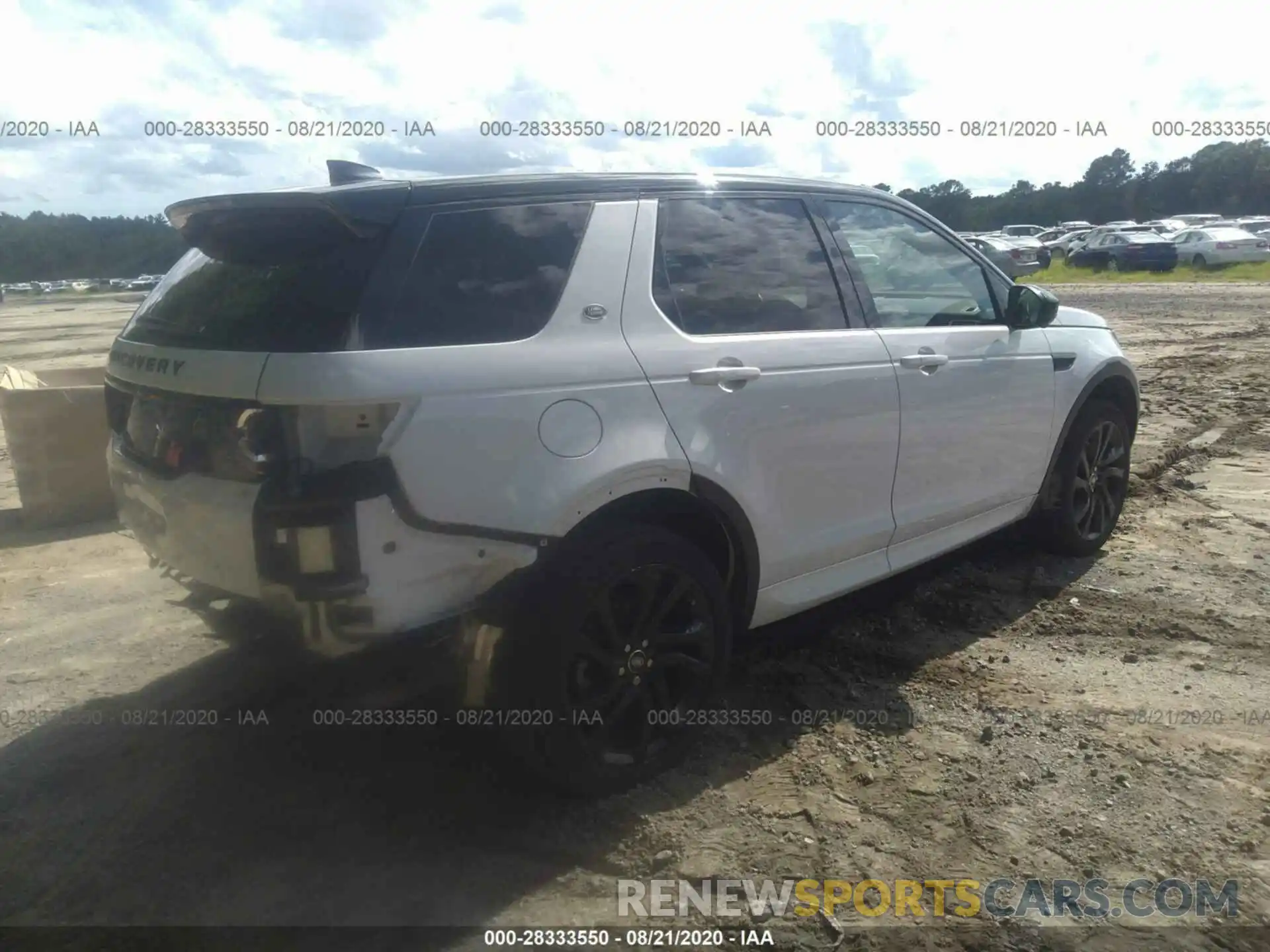 4 Photograph of a damaged car SALCR2GX1KH807318 LAND ROVER DISCOVERY SPORT 2019