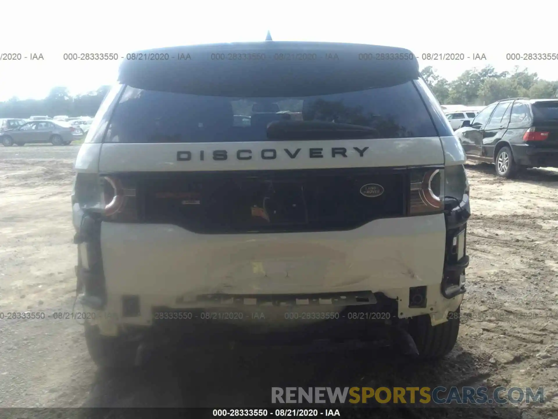 6 Photograph of a damaged car SALCR2GX1KH807318 LAND ROVER DISCOVERY SPORT 2019