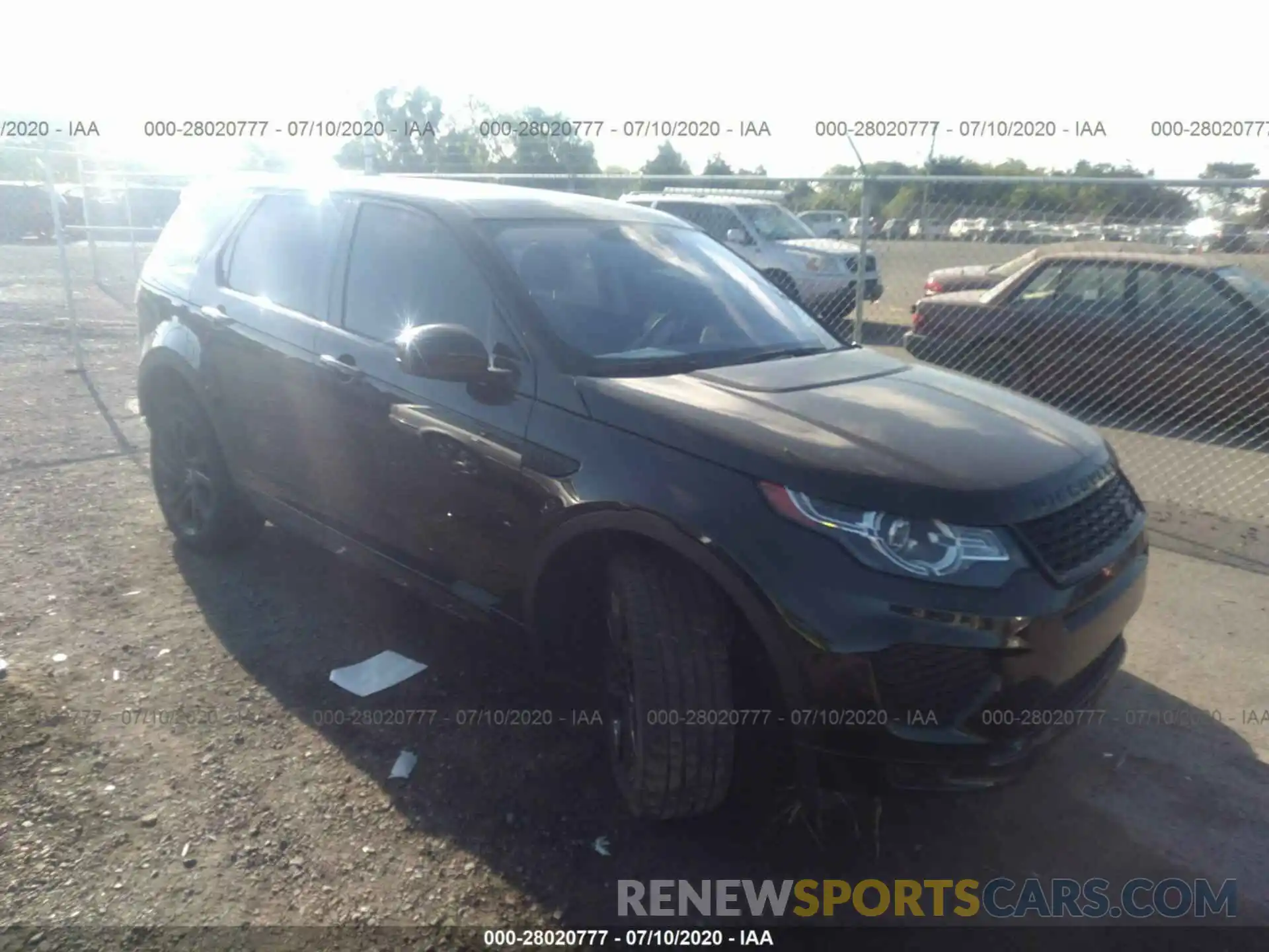 1 Фотография поврежденного автомобиля SALCR2GX7KH789617 LAND ROVER DISCOVERY SPORT 2019