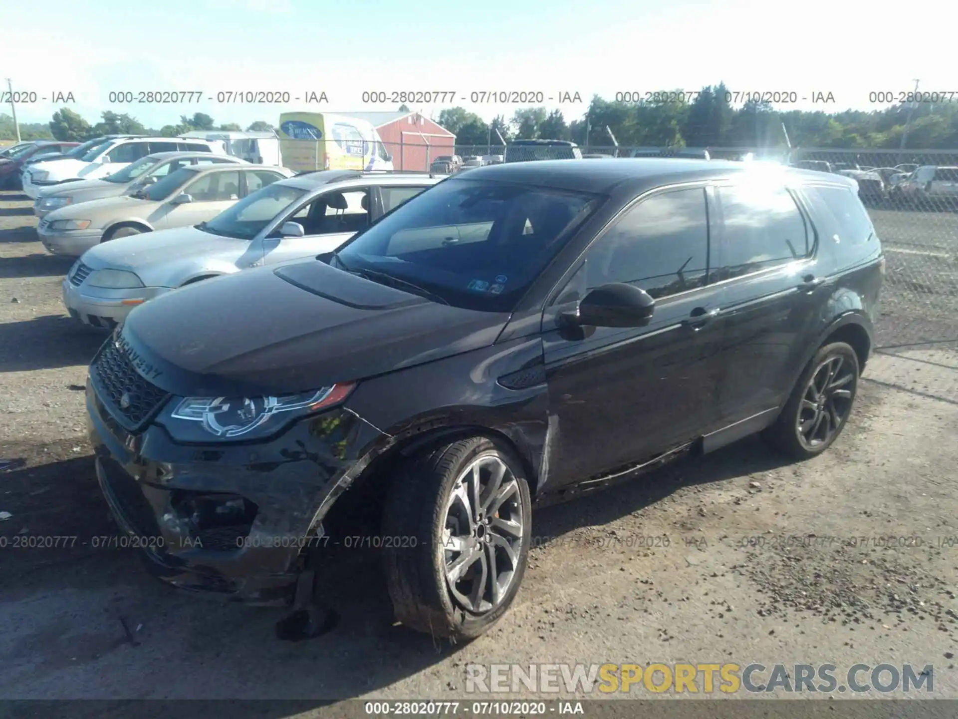 2 Photograph of a damaged car SALCR2GX7KH789617 LAND ROVER DISCOVERY SPORT 2019