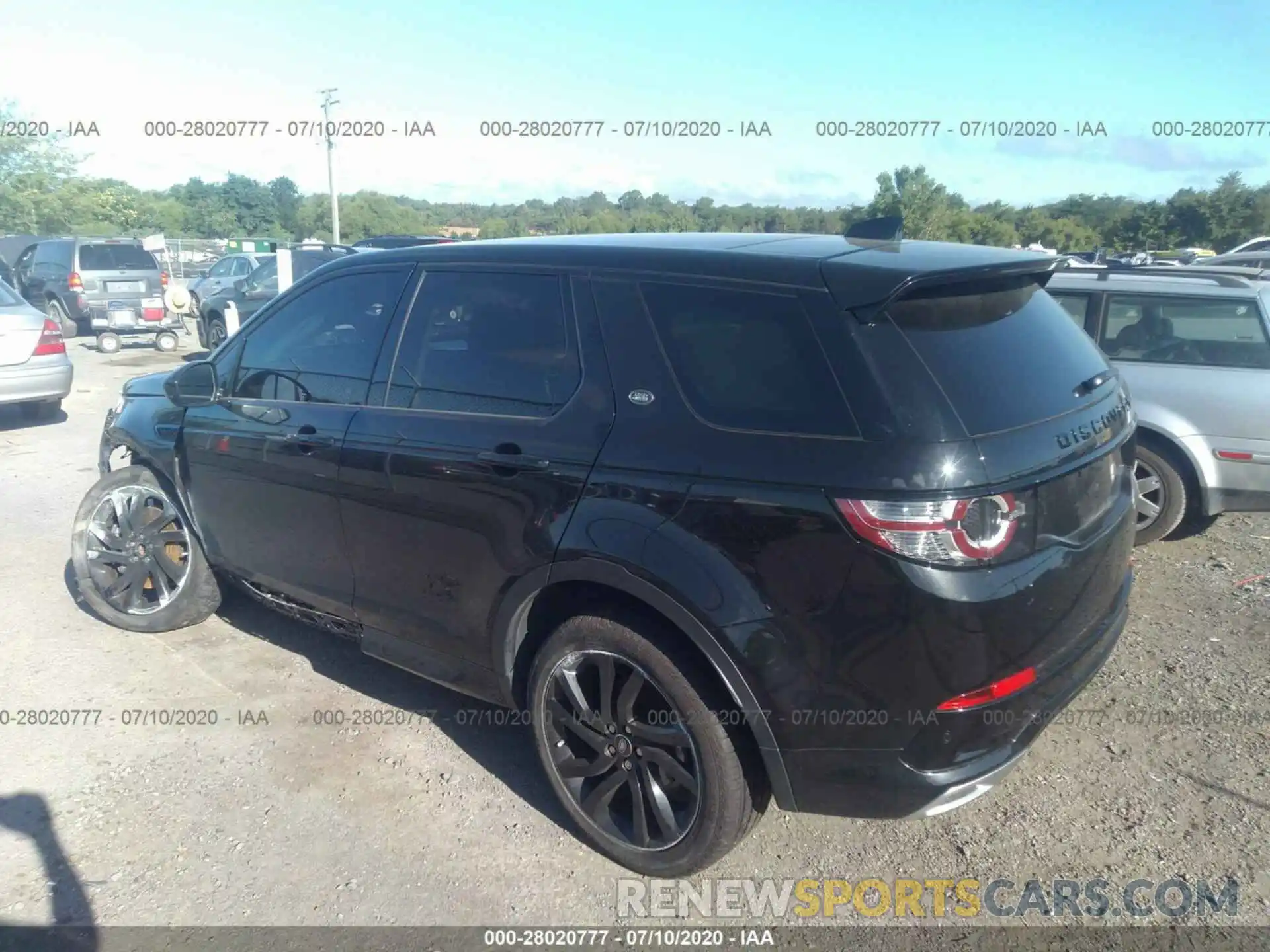 3 Photograph of a damaged car SALCR2GX7KH789617 LAND ROVER DISCOVERY SPORT 2019