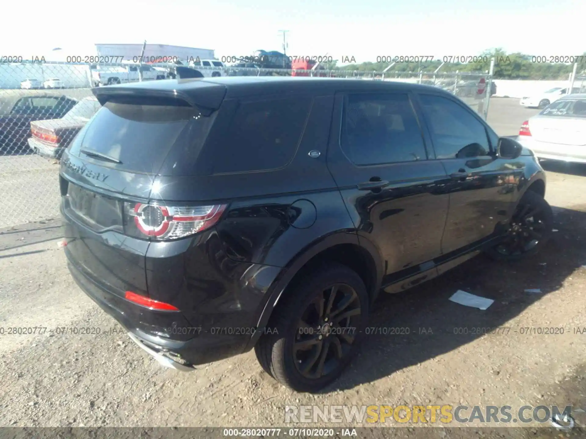 4 Photograph of a damaged car SALCR2GX7KH789617 LAND ROVER DISCOVERY SPORT 2019