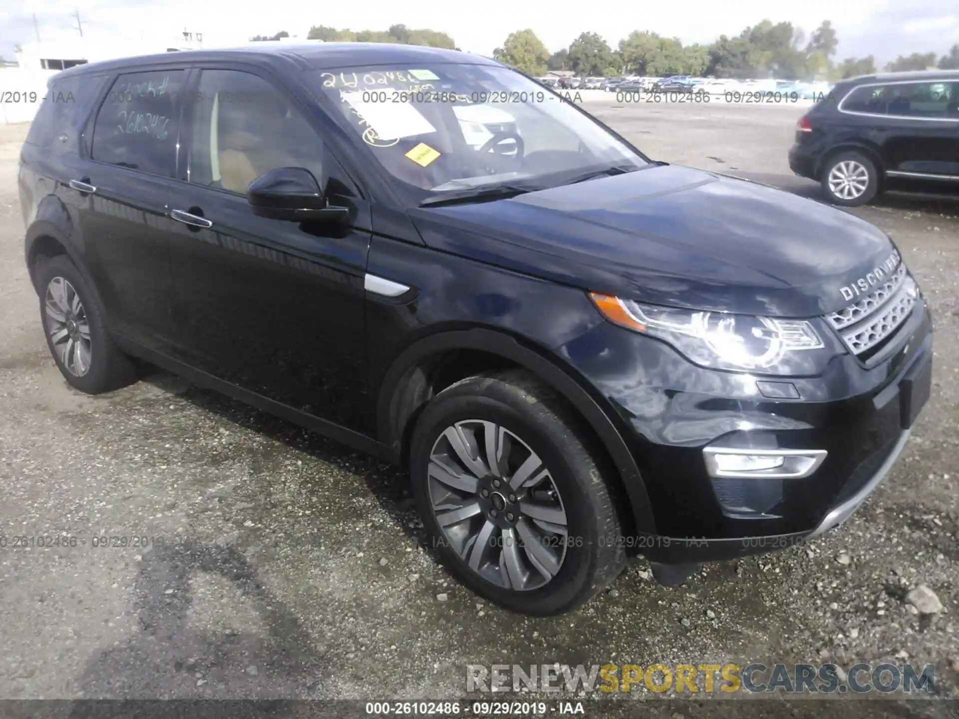 1 Photograph of a damaged car SALCT2FX0KH803652 LAND ROVER DISCOVERY SPORT 2019