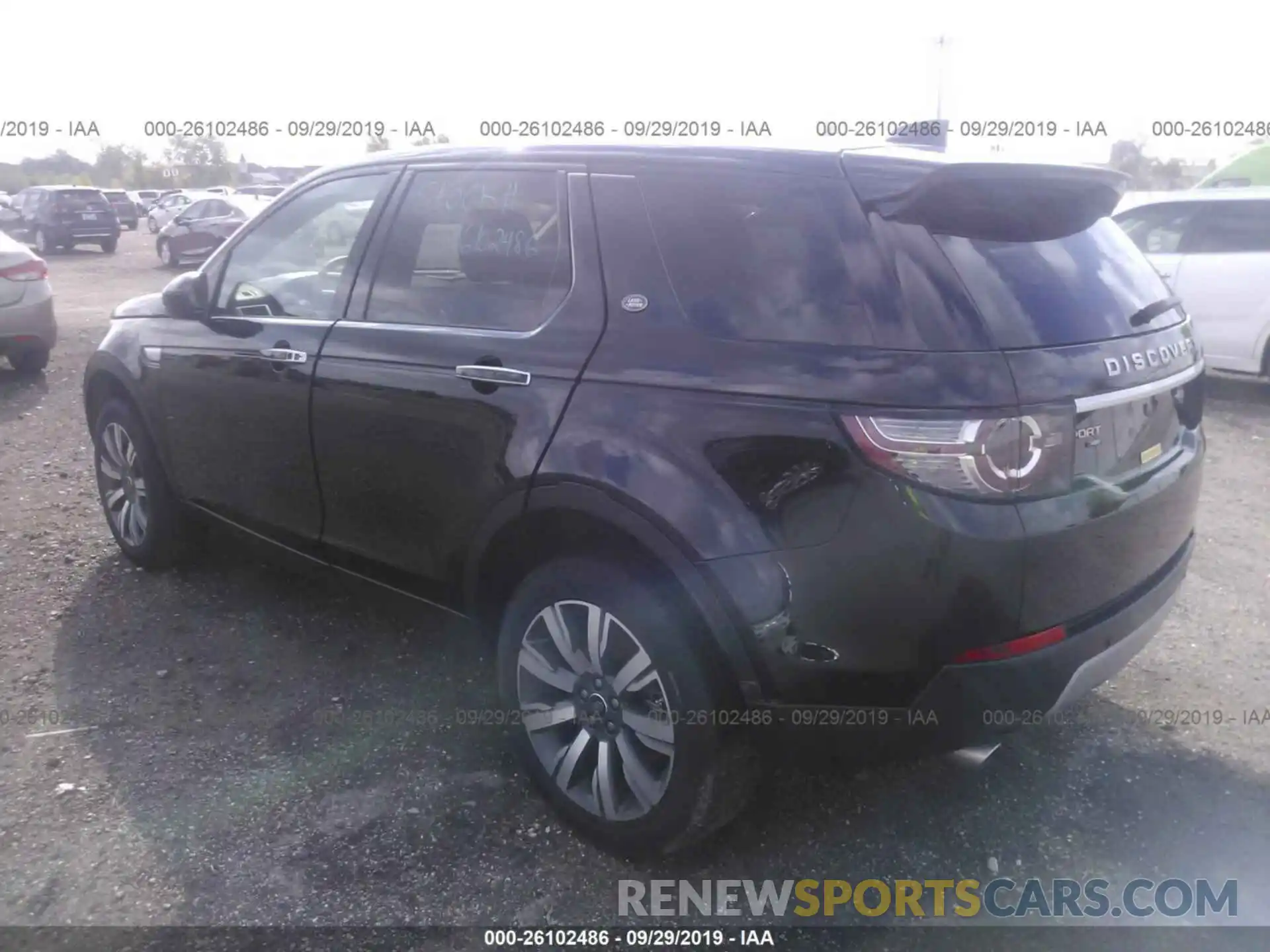 3 Photograph of a damaged car SALCT2FX0KH803652 LAND ROVER DISCOVERY SPORT 2019