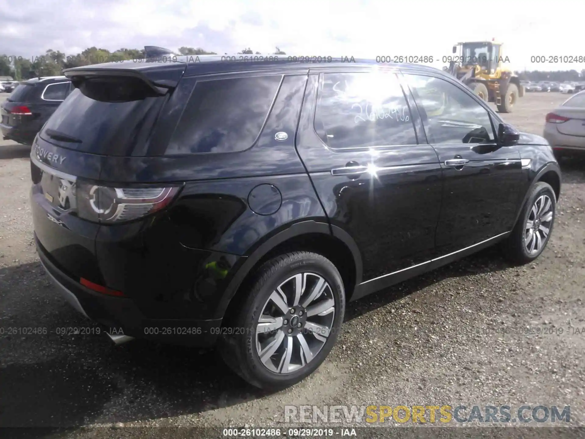 4 Photograph of a damaged car SALCT2FX0KH803652 LAND ROVER DISCOVERY SPORT 2019