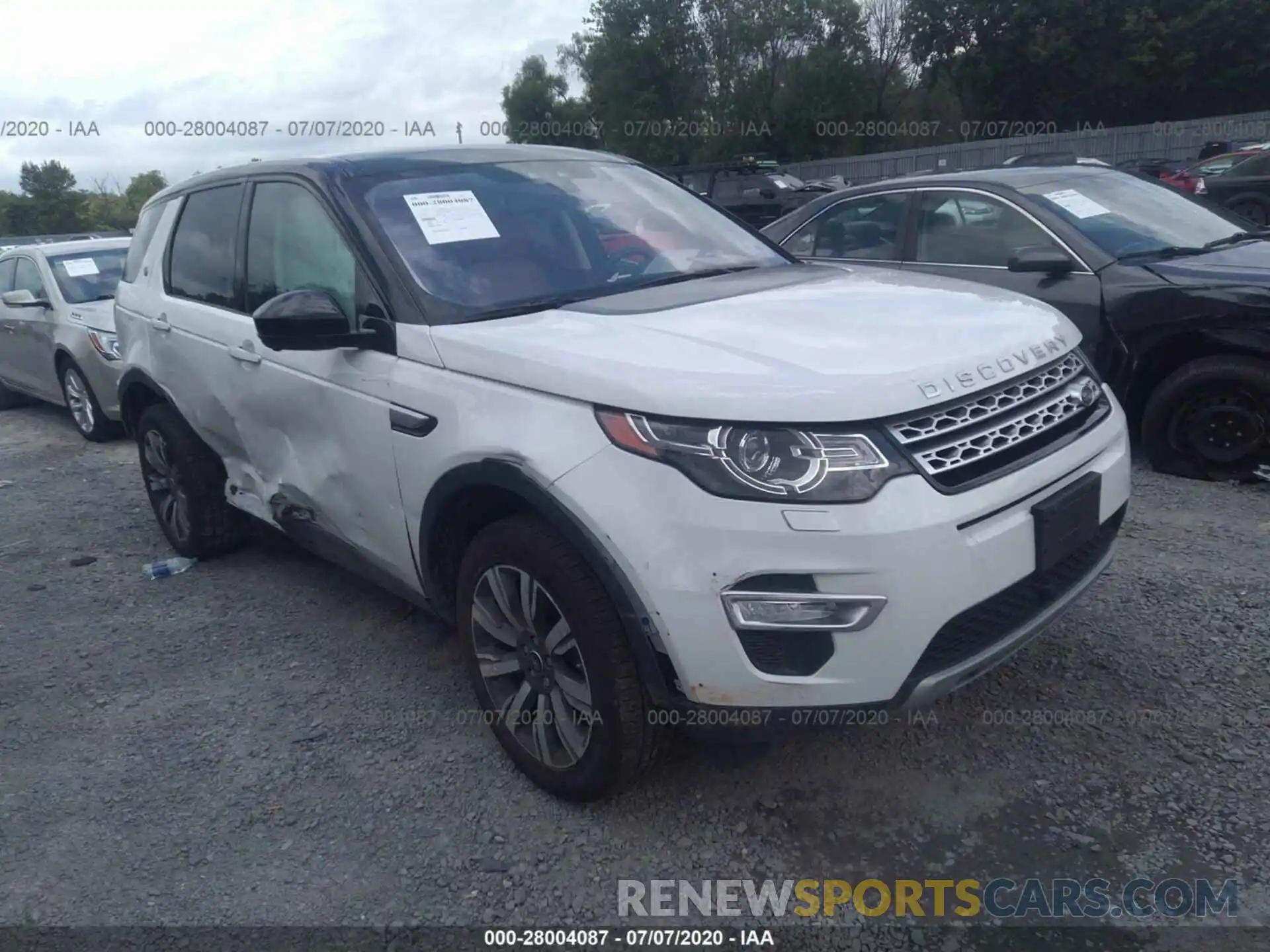 1 Photograph of a damaged car SALCT2FX3KH811339 LAND ROVER DISCOVERY SPORT 2019