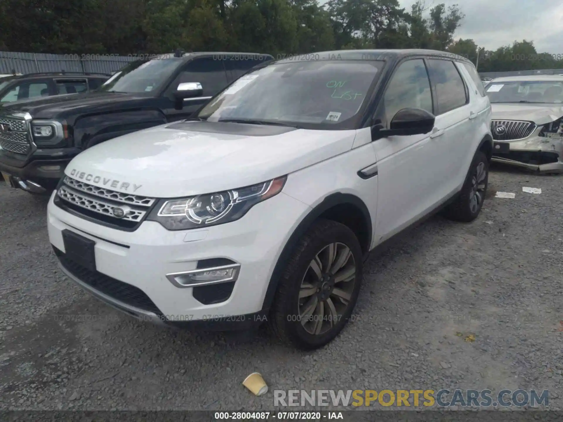 2 Photograph of a damaged car SALCT2FX3KH811339 LAND ROVER DISCOVERY SPORT 2019