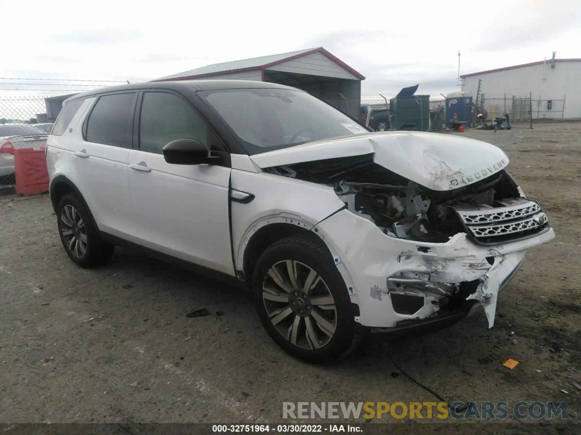 1 Photograph of a damaged car SALCT2FX5KH791837 LAND ROVER DISCOVERY SPORT 2019