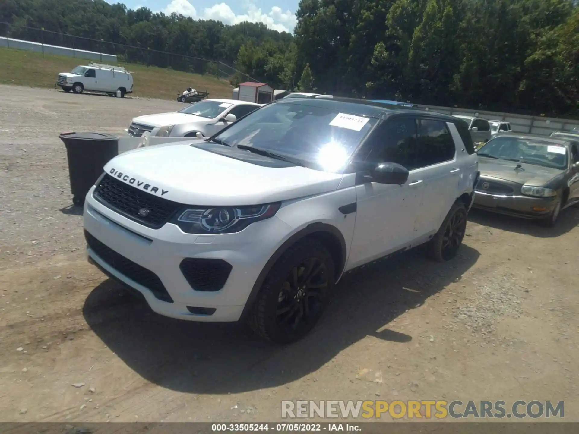 2 Photograph of a damaged car SALCT2GX1KH790151 LAND ROVER DISCOVERY SPORT 2019