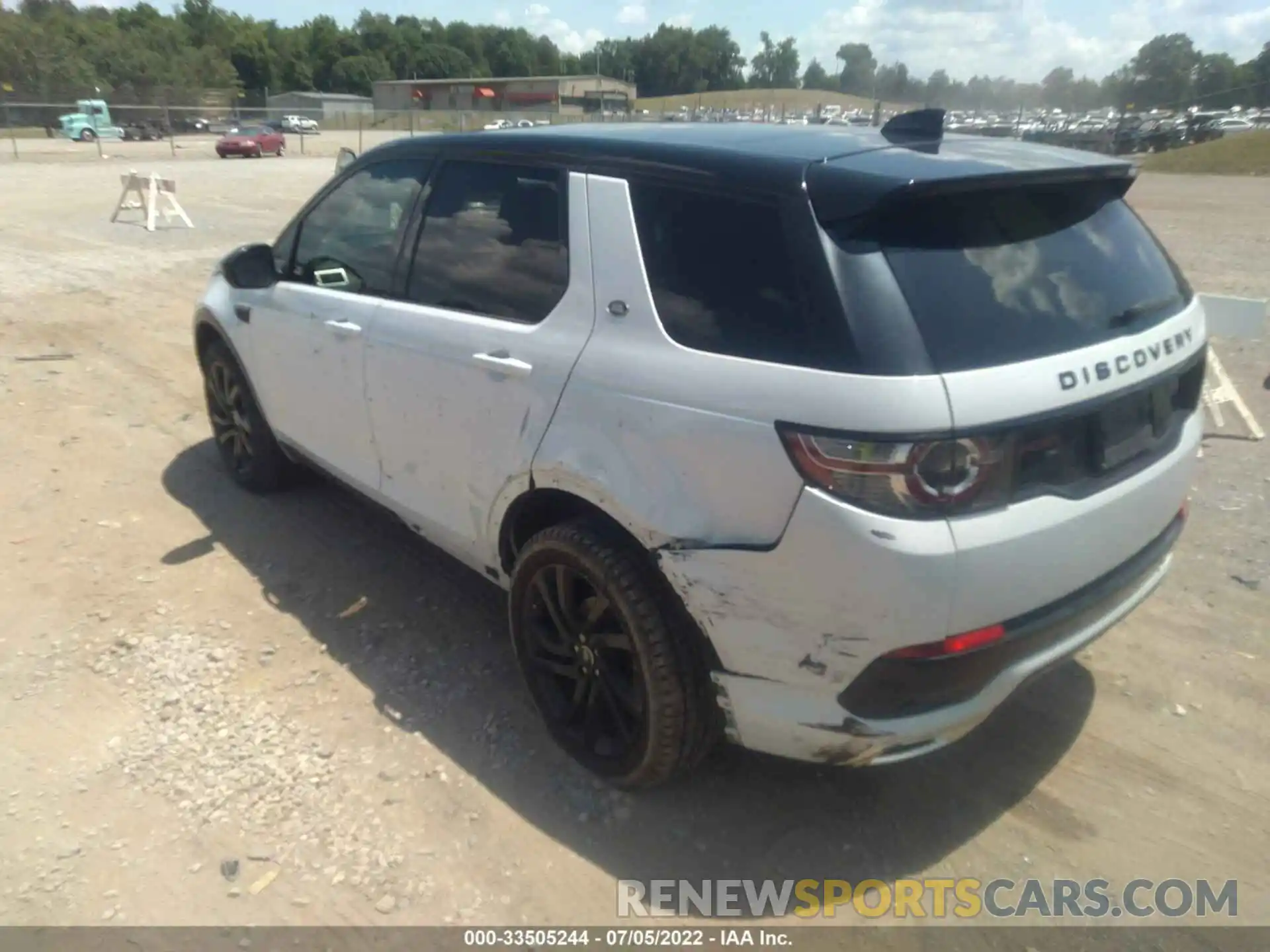 3 Photograph of a damaged car SALCT2GX1KH790151 LAND ROVER DISCOVERY SPORT 2019