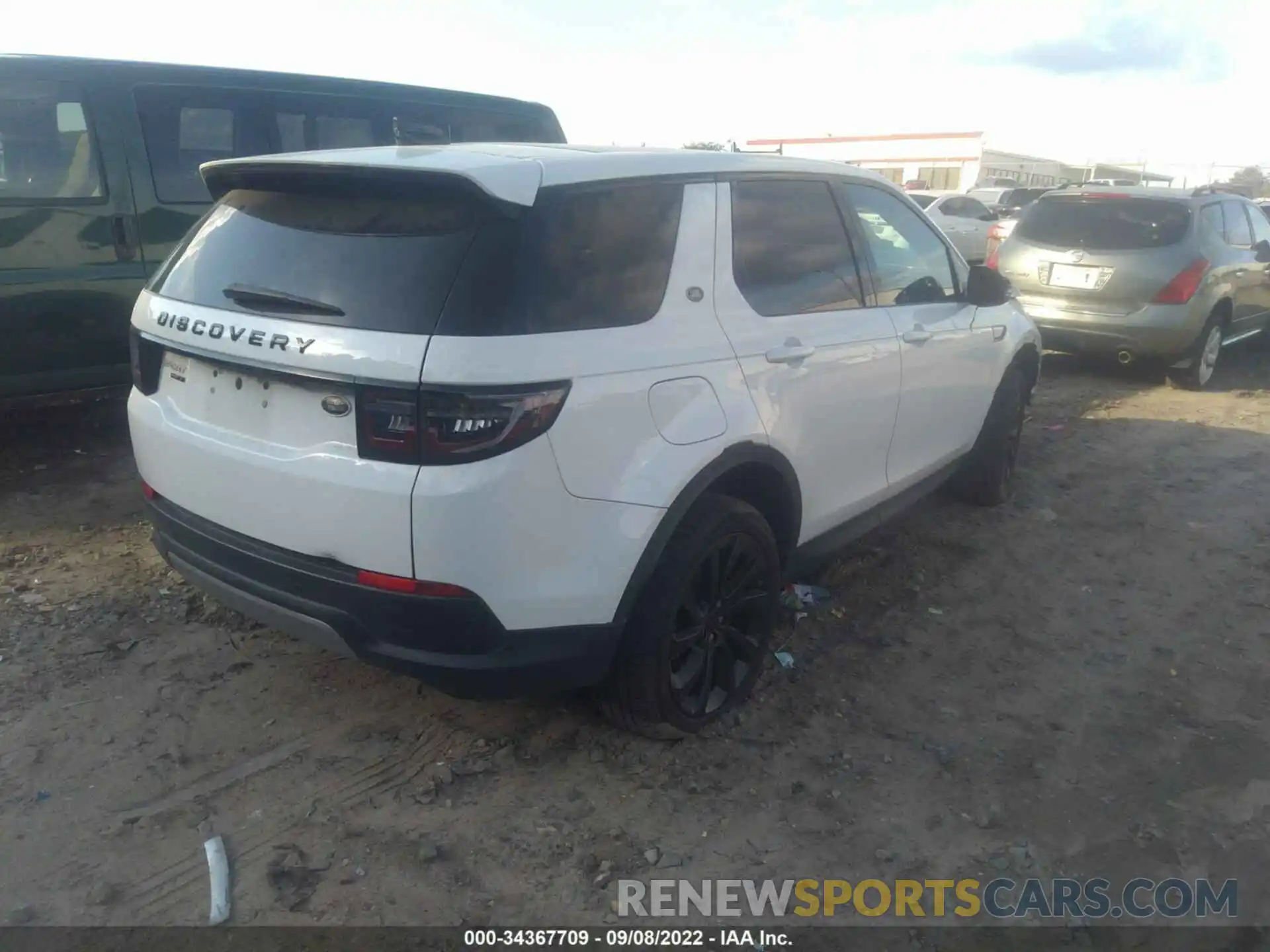 4 Photograph of a damaged car SALCJ2FX0LH833564 LAND ROVER DISCOVERY SPORT 2020