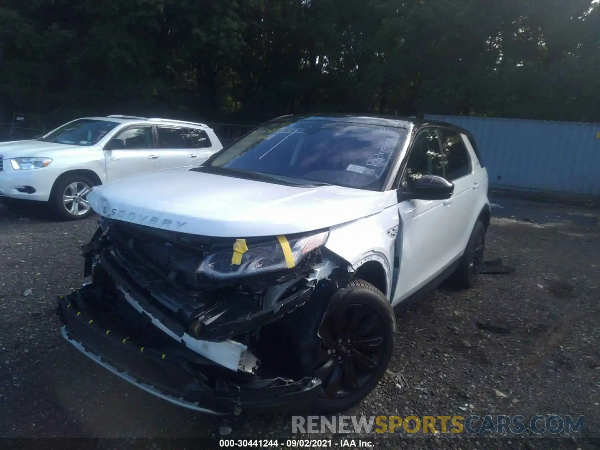 2 Photograph of a damaged car SALCJ2FX0LH847528 LAND ROVER DISCOVERY SPORT 2020