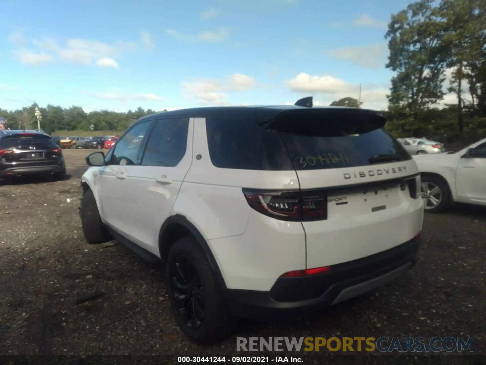 3 Photograph of a damaged car SALCJ2FX0LH847528 LAND ROVER DISCOVERY SPORT 2020