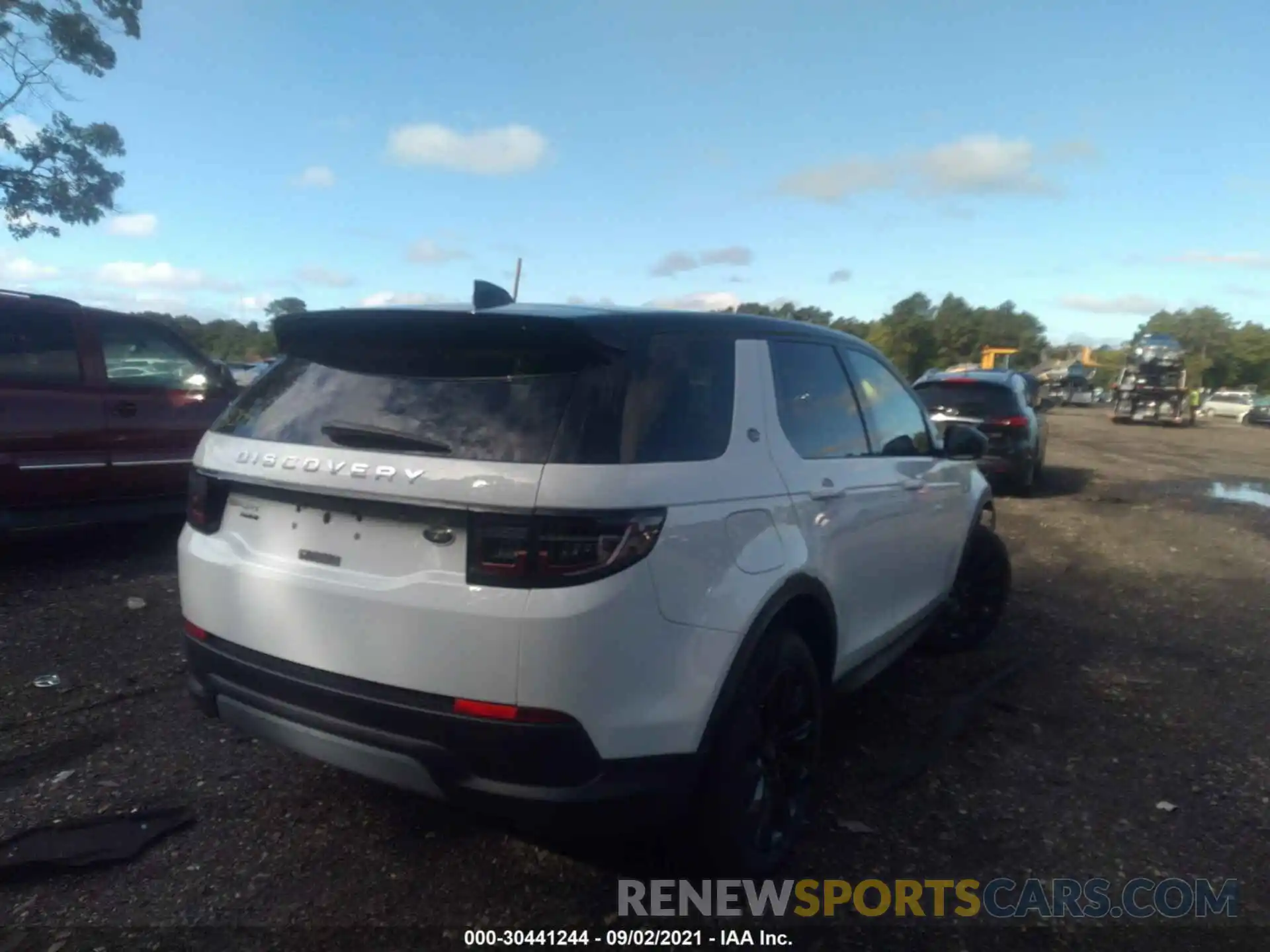 4 Фотография поврежденного автомобиля SALCJ2FX0LH847528 LAND ROVER DISCOVERY SPORT 2020