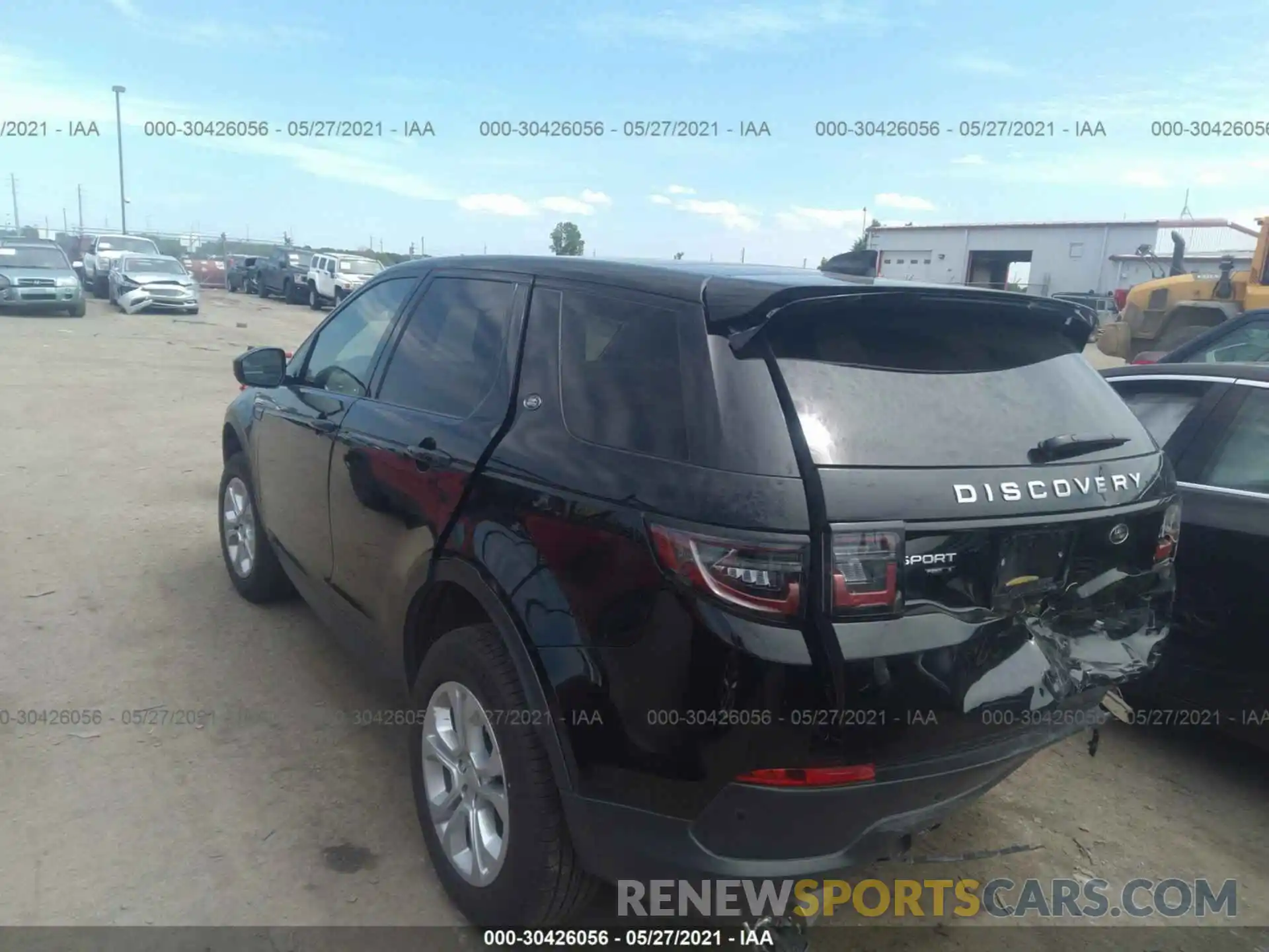 3 Photograph of a damaged car SALCJ2FX0LH870856 LAND ROVER DISCOVERY SPORT 2020