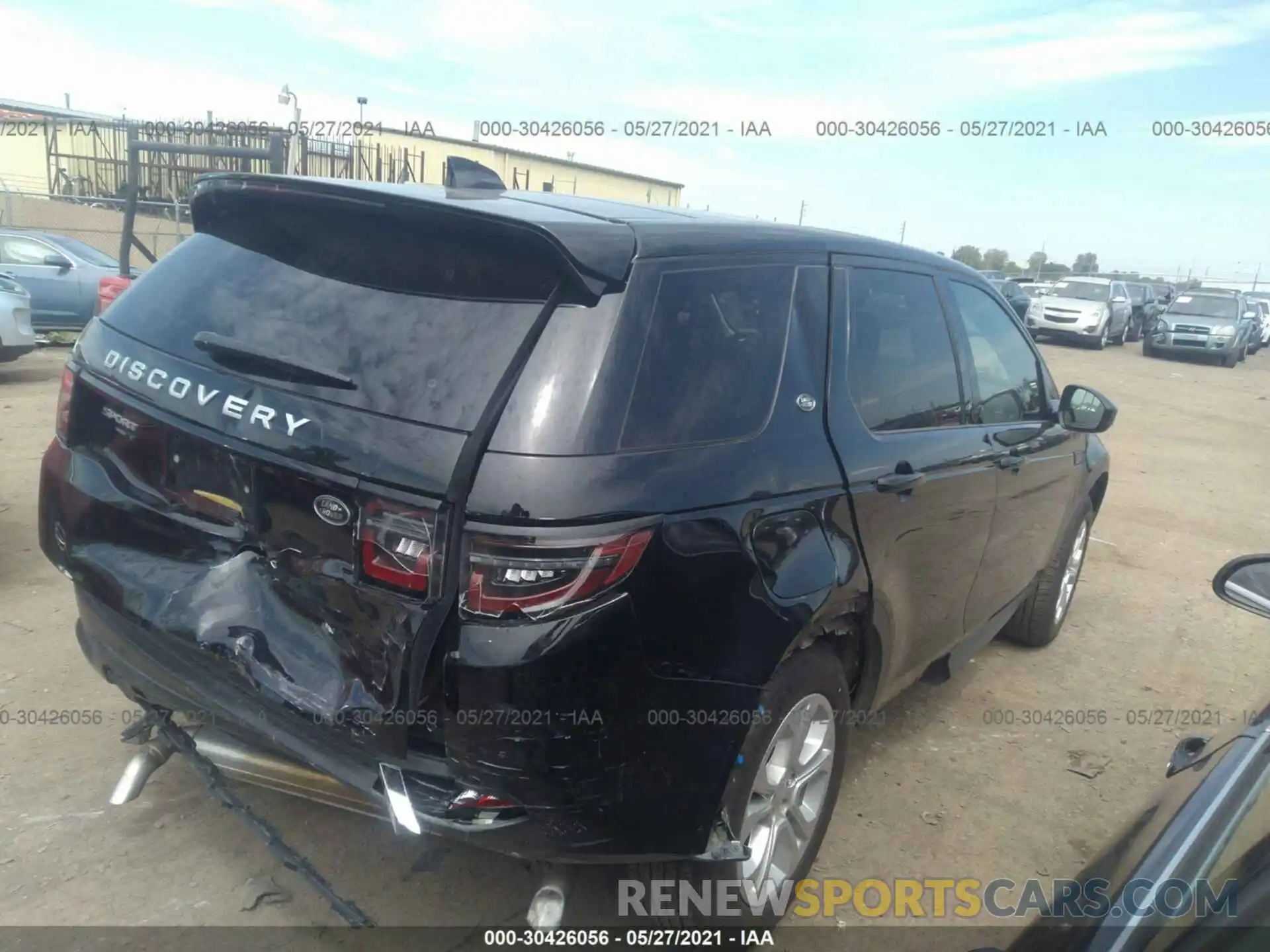 4 Фотография поврежденного автомобиля SALCJ2FX0LH870856 LAND ROVER DISCOVERY SPORT 2020