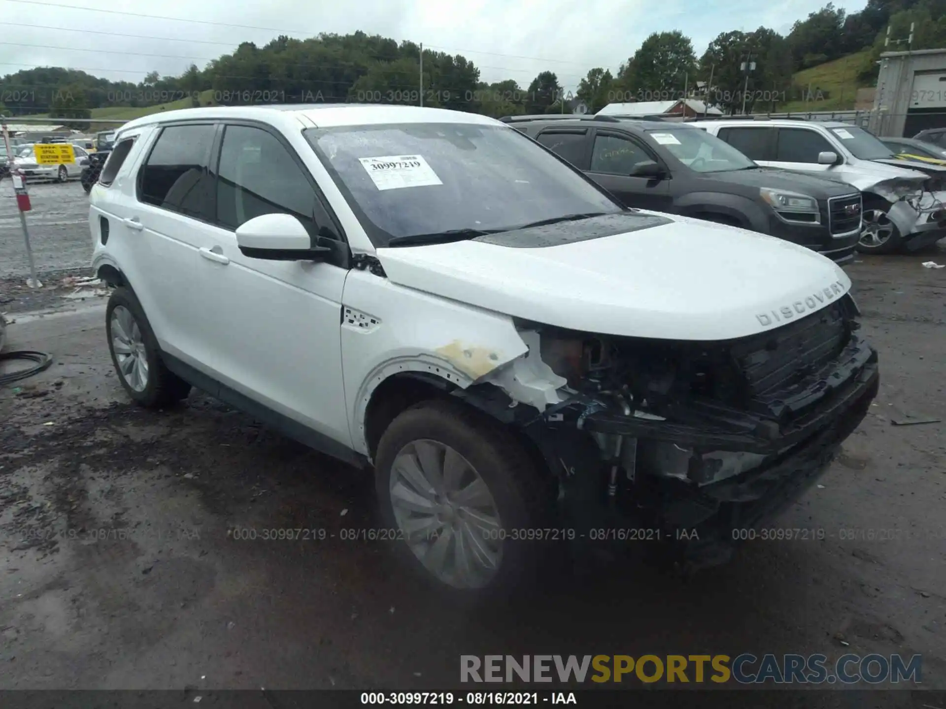 1 Photograph of a damaged car SALCJ2FX1LH833511 LAND ROVER DISCOVERY SPORT 2020