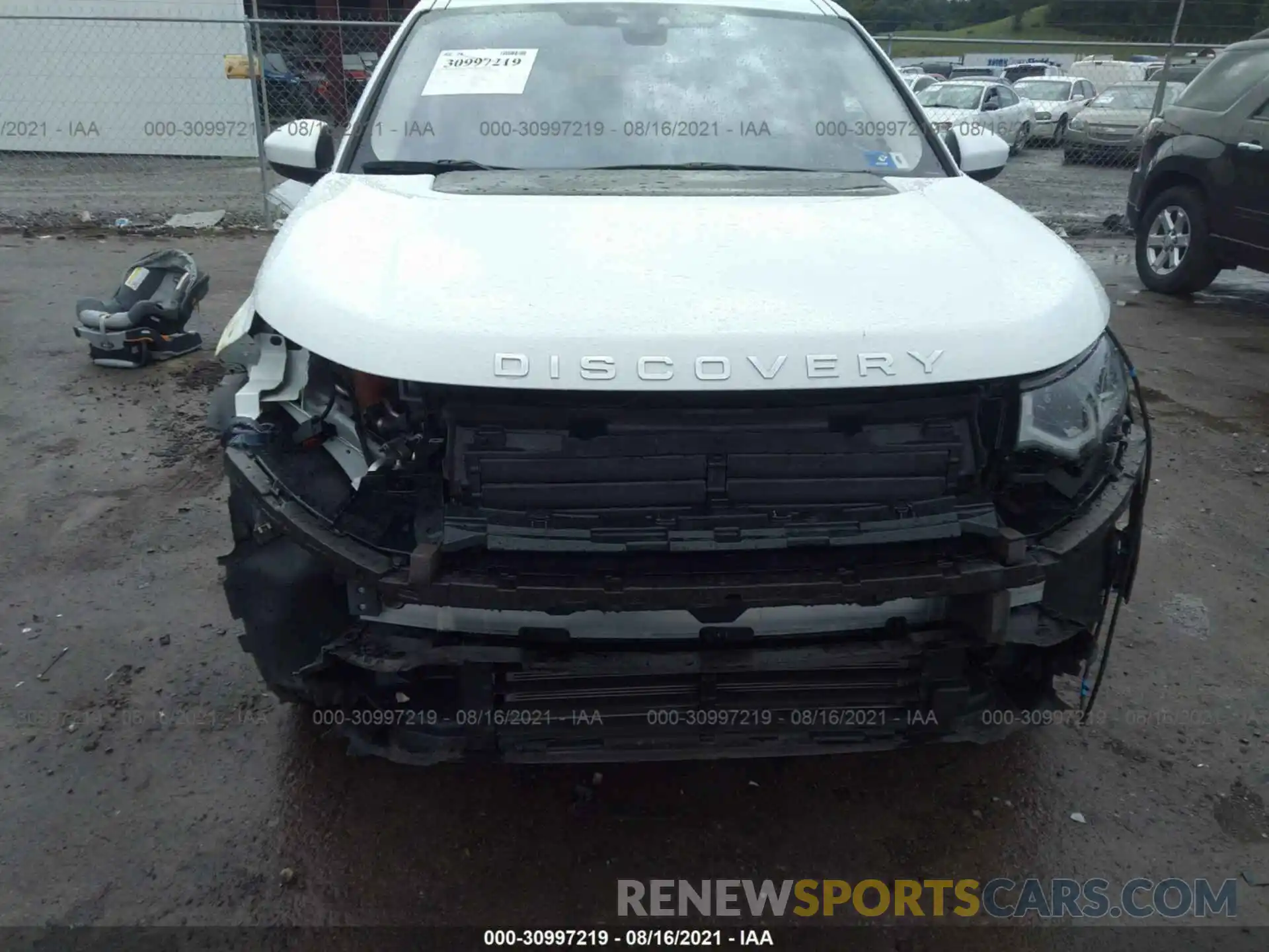 6 Photograph of a damaged car SALCJ2FX1LH833511 LAND ROVER DISCOVERY SPORT 2020