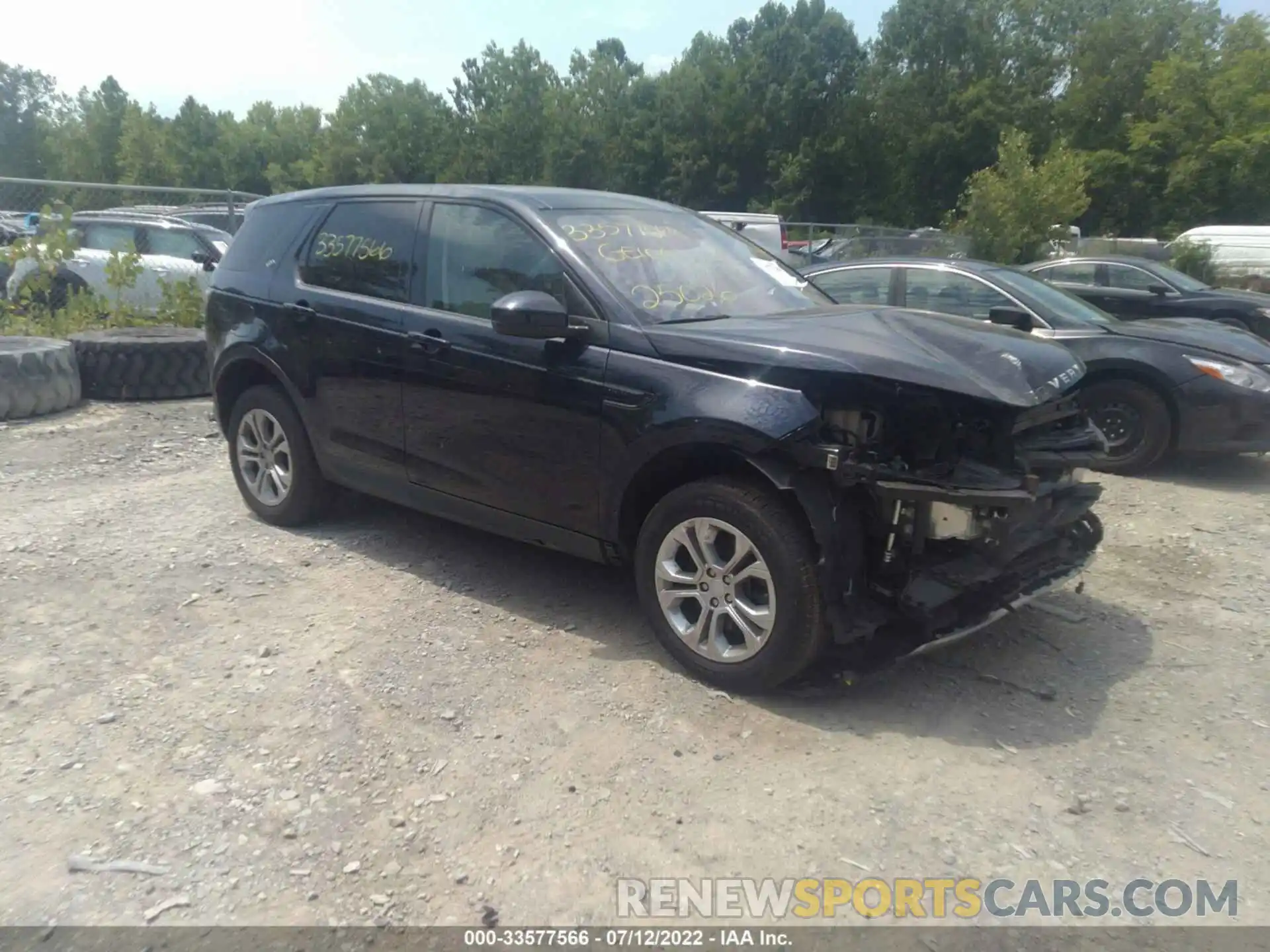 1 Photograph of a damaged car SALCJ2FX1LH839020 LAND ROVER DISCOVERY SPORT 2020