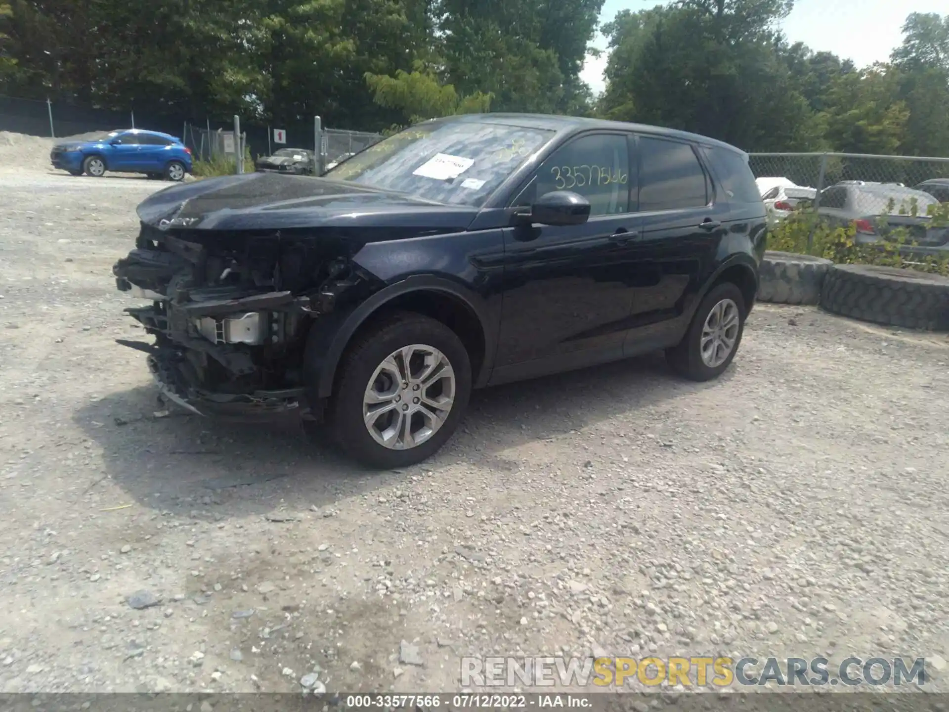 2 Photograph of a damaged car SALCJ2FX1LH839020 LAND ROVER DISCOVERY SPORT 2020