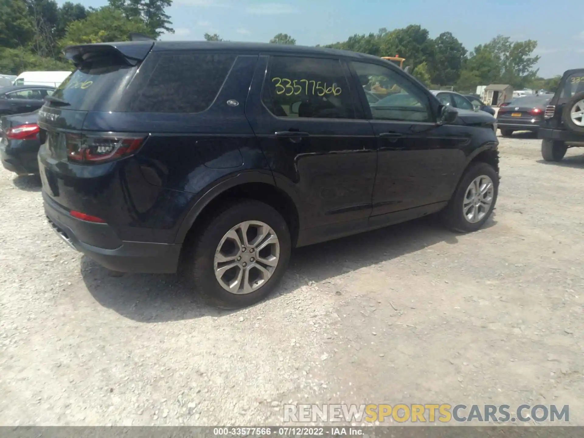 4 Photograph of a damaged car SALCJ2FX1LH839020 LAND ROVER DISCOVERY SPORT 2020