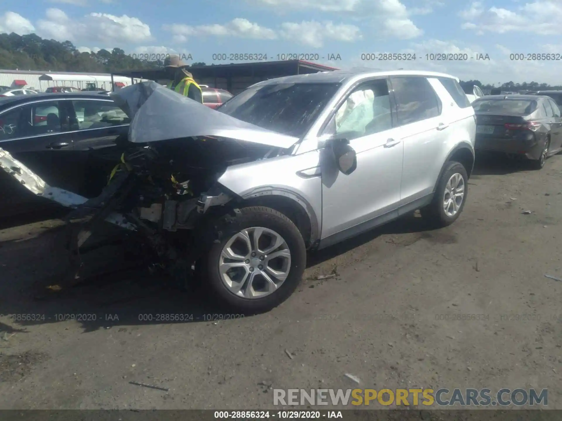 2 Photograph of a damaged car SALCJ2FX2LH851628 LAND ROVER DISCOVERY SPORT 2020