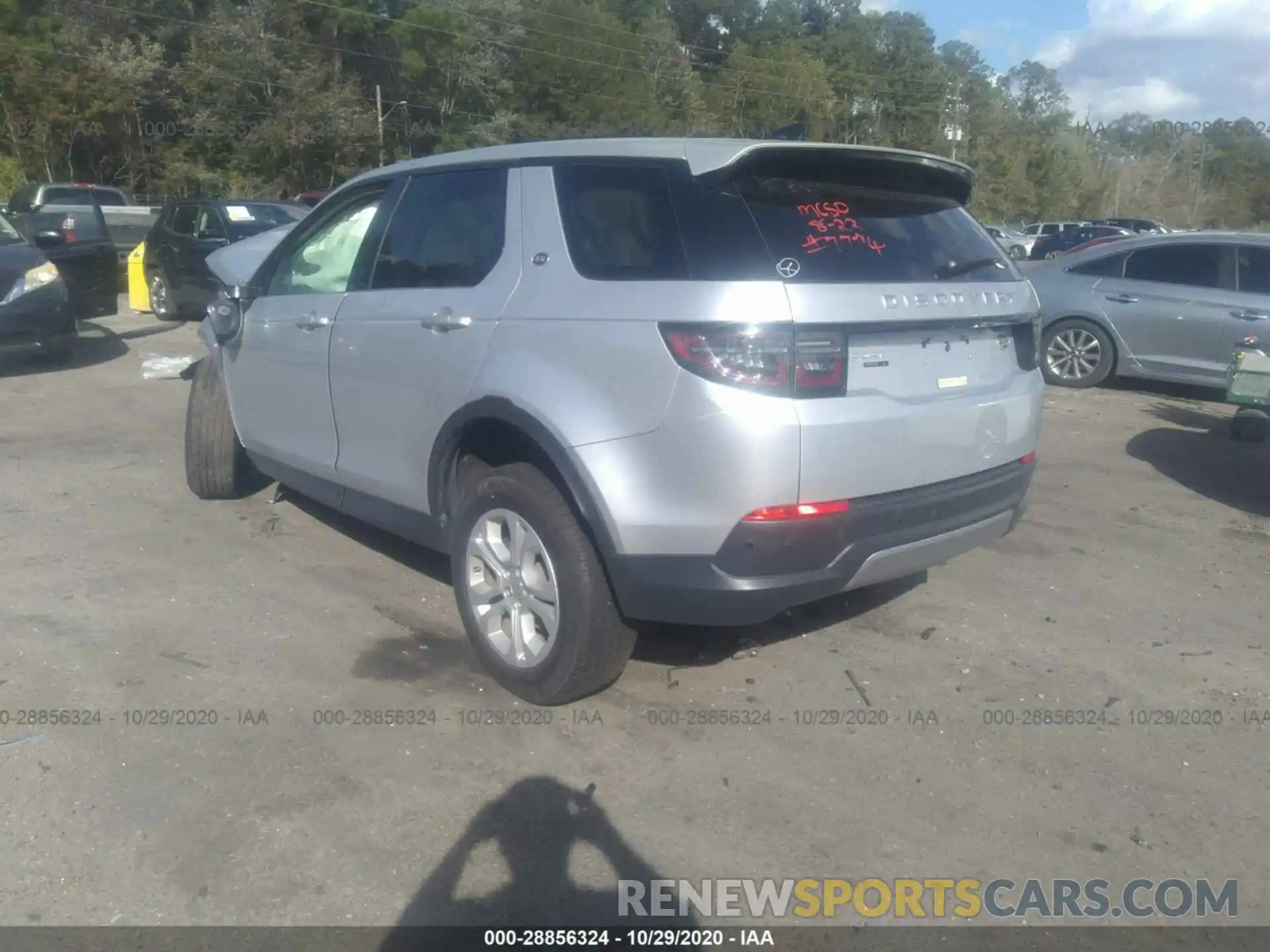 3 Photograph of a damaged car SALCJ2FX2LH851628 LAND ROVER DISCOVERY SPORT 2020