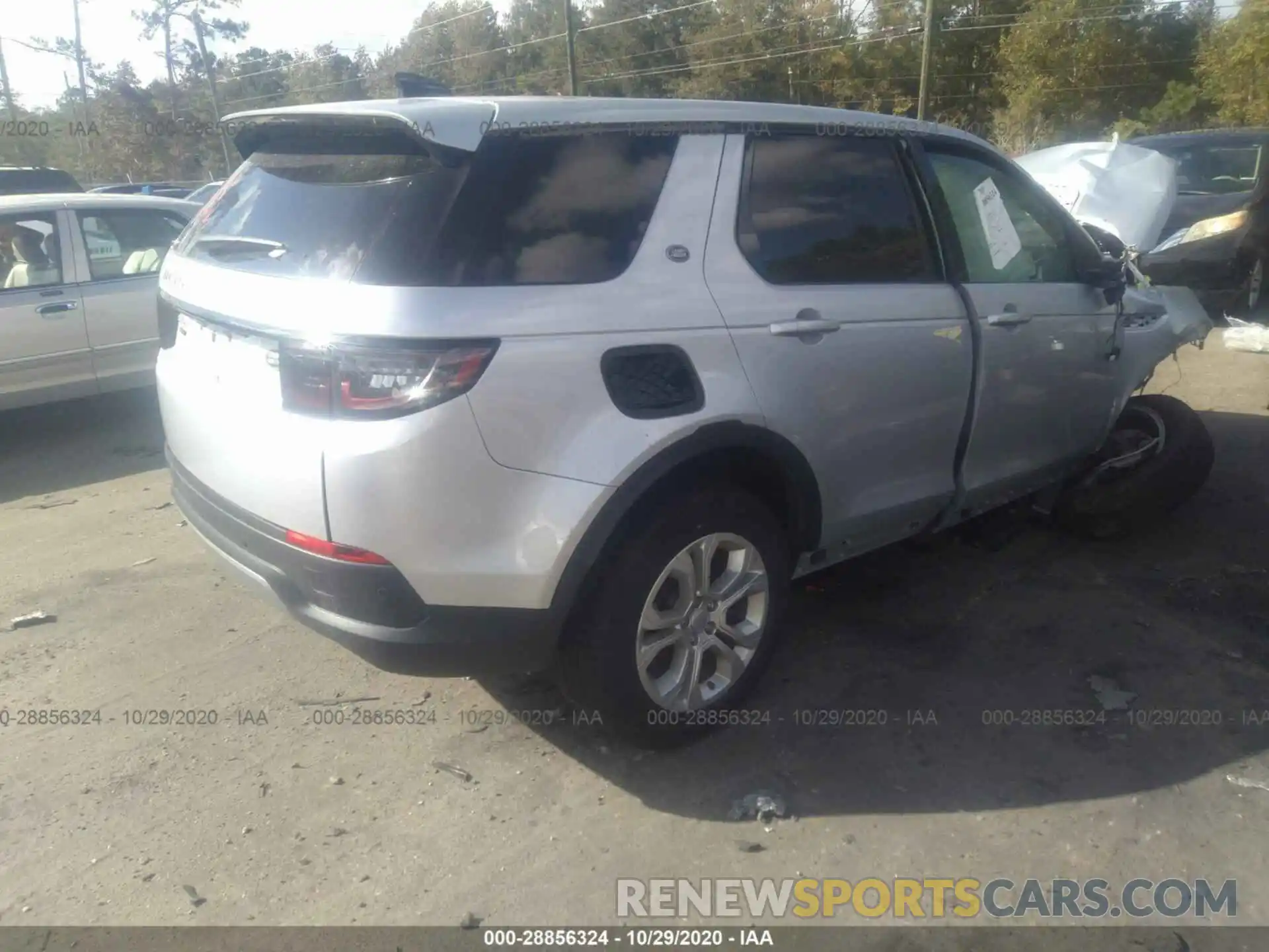 4 Photograph of a damaged car SALCJ2FX2LH851628 LAND ROVER DISCOVERY SPORT 2020