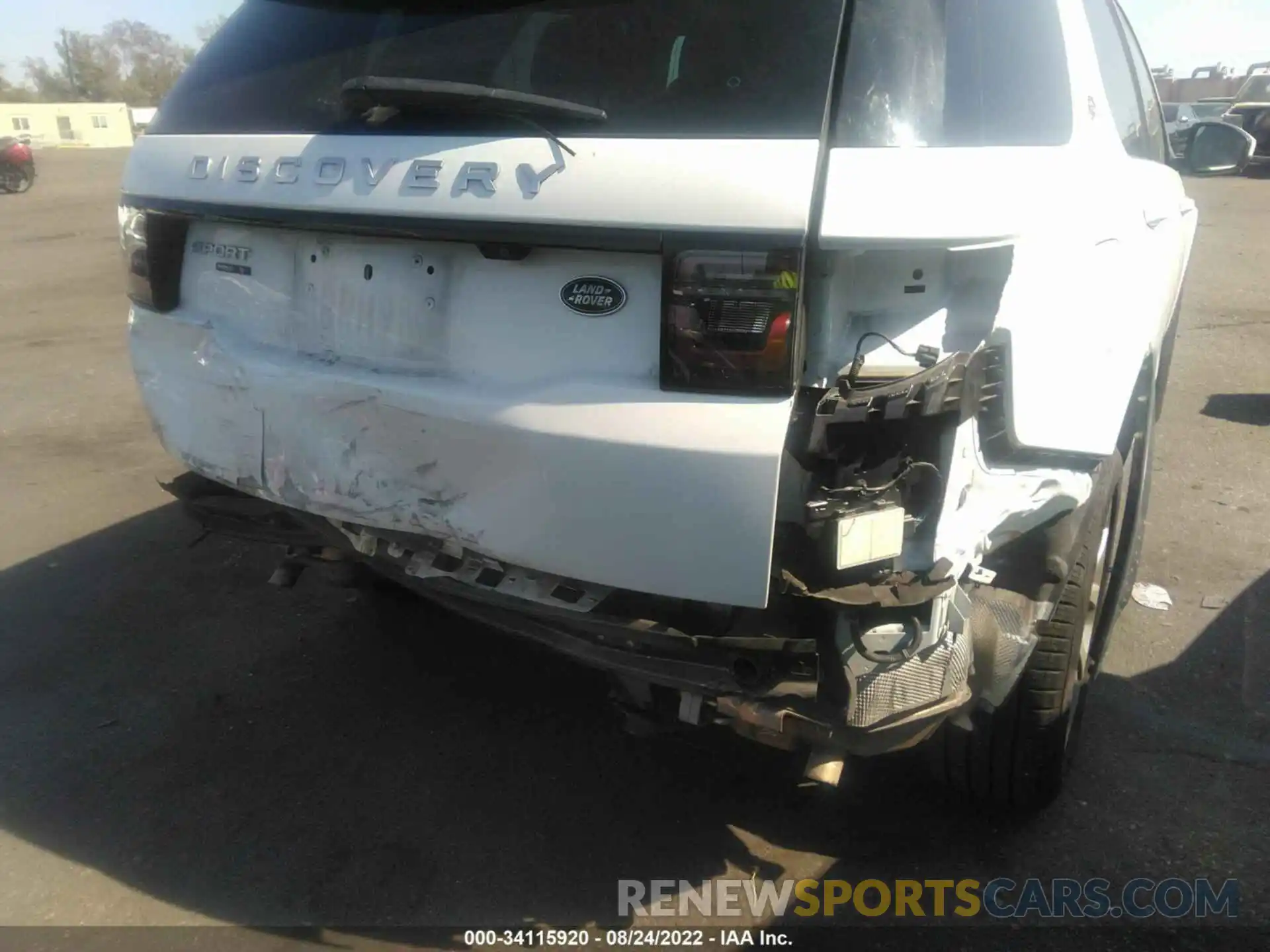 6 Photograph of a damaged car SALCJ2FX3LH833011 LAND ROVER DISCOVERY SPORT 2020