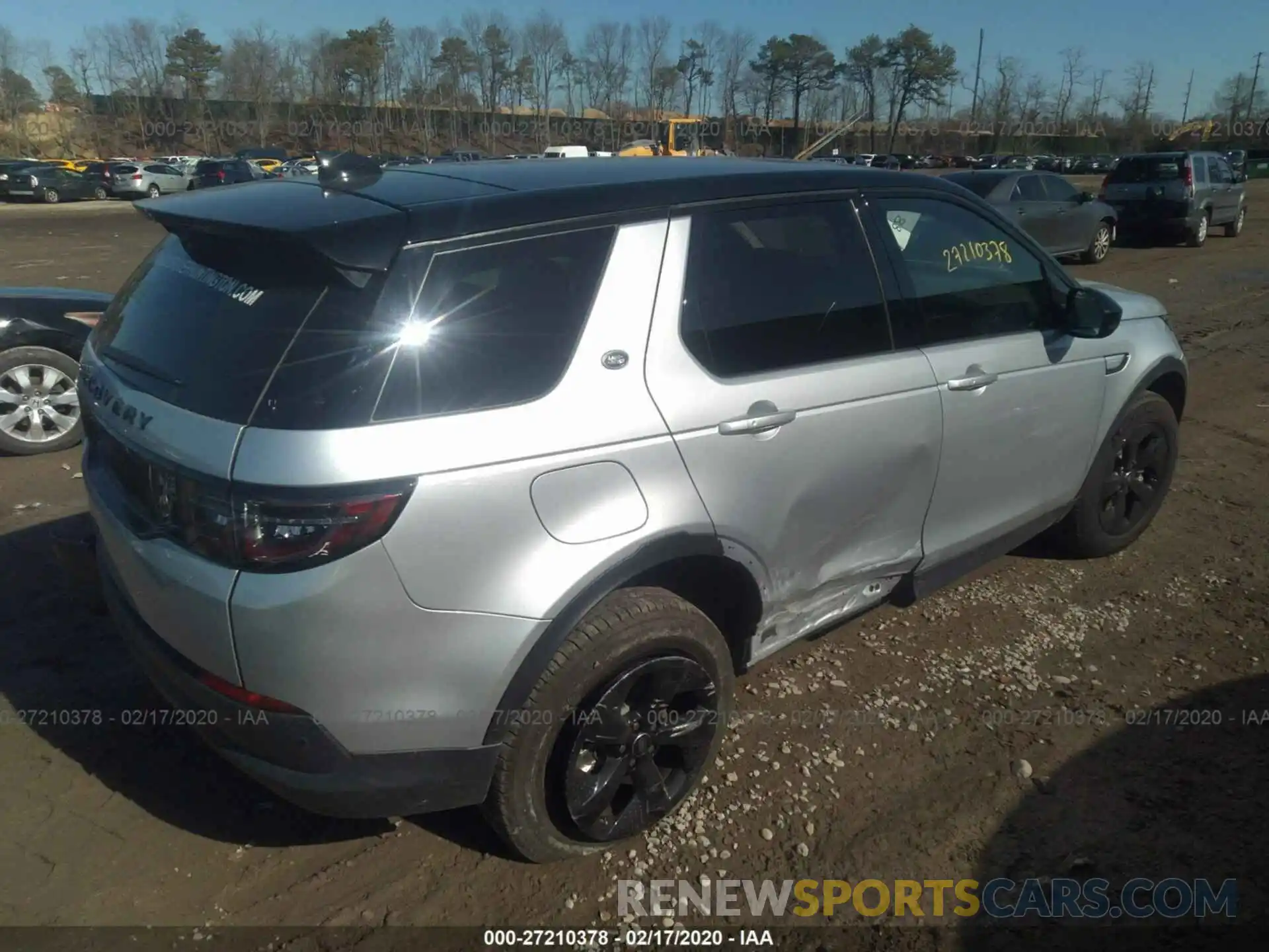 4 Photograph of a damaged car SALCJ2FX4LH836127 LAND ROVER DISCOVERY SPORT 2020