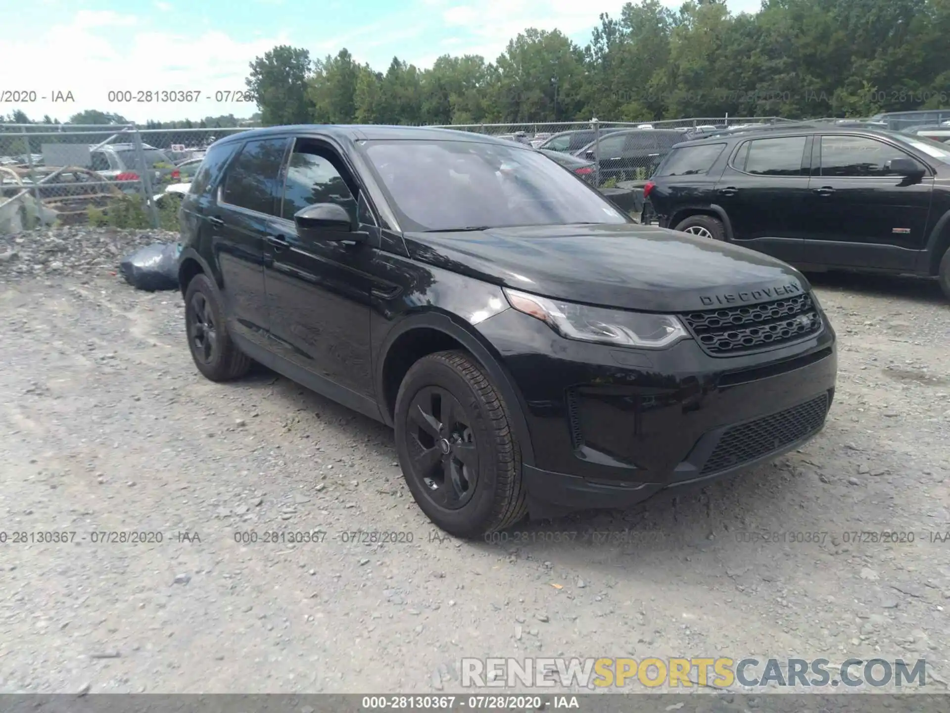 1 Photograph of a damaged car SALCJ2FX4LH848116 LAND ROVER DISCOVERY SPORT 2020