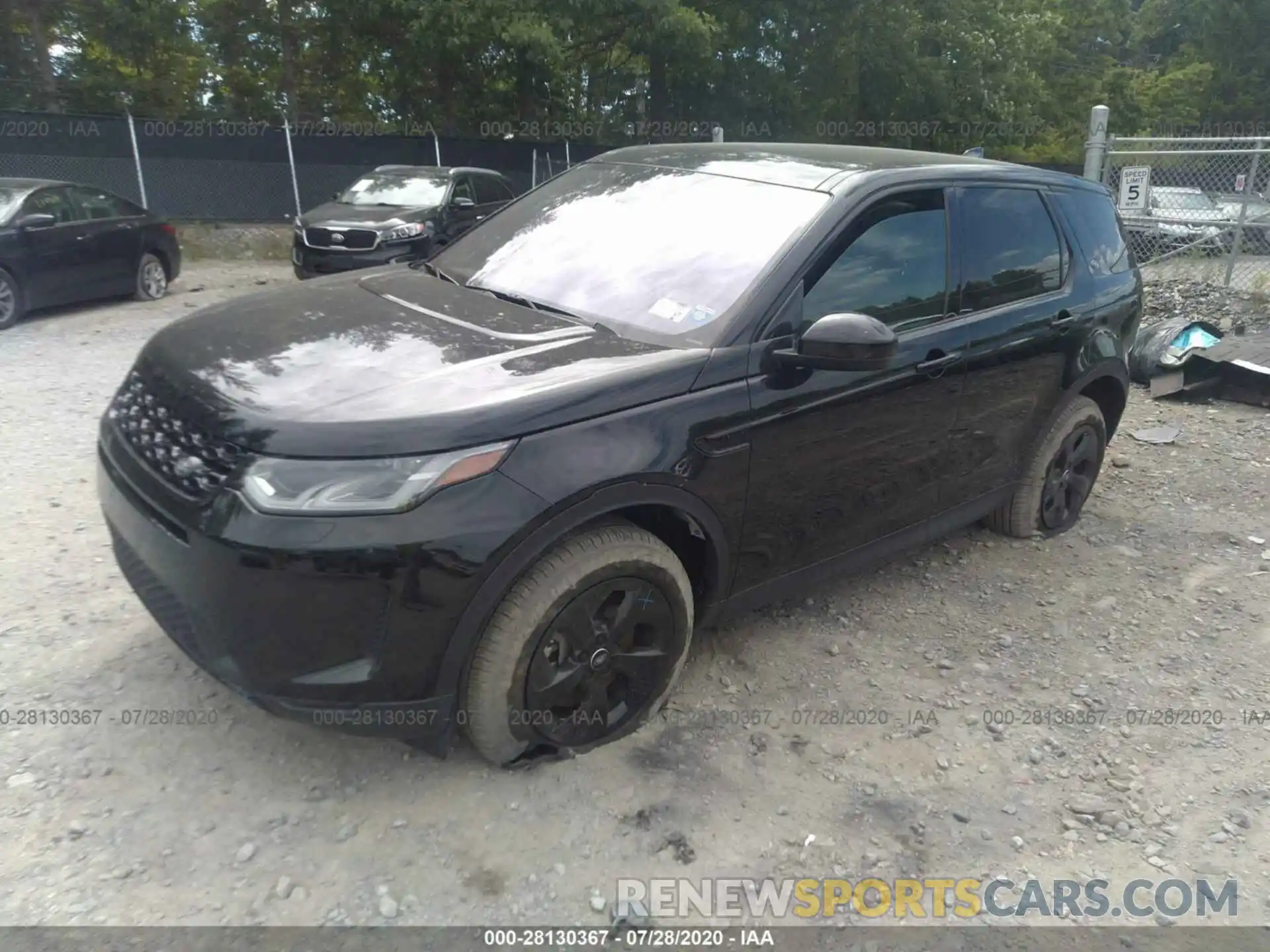 2 Фотография поврежденного автомобиля SALCJ2FX4LH848116 LAND ROVER DISCOVERY SPORT 2020